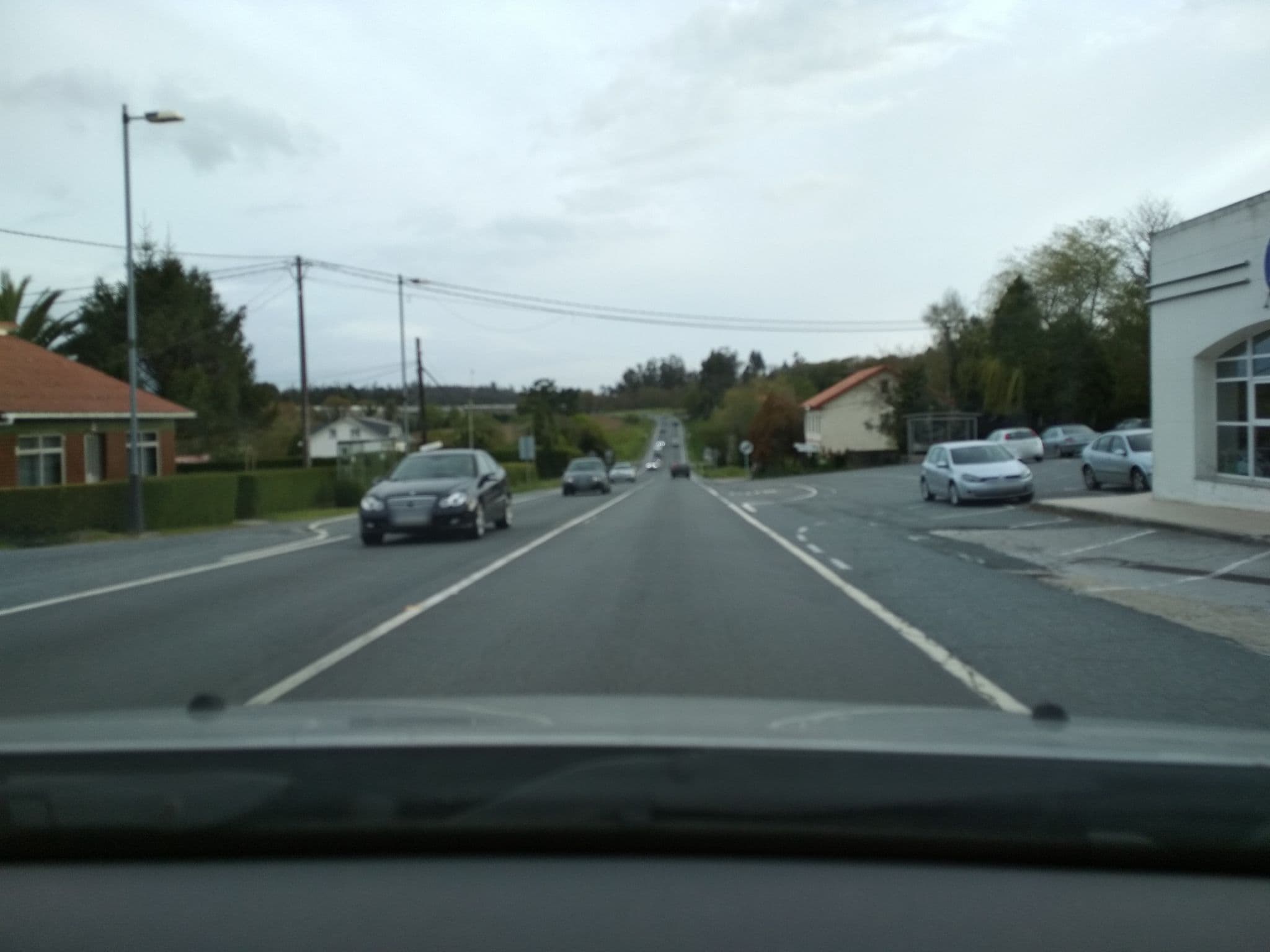 Street view near Hotel Barreiro, Ordes — © cafeconleche (CC BY-SA · Mapillary)
