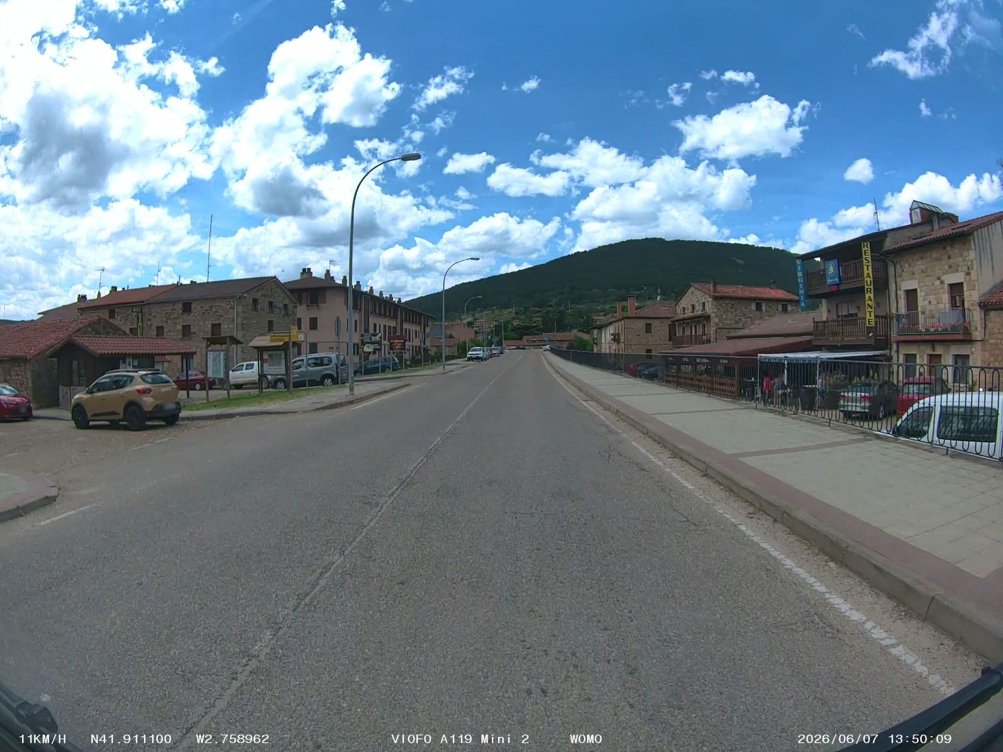 Street view near Hostal Virginia, Vinuesa — © soulcover (CC BY-SA · Mapillary)