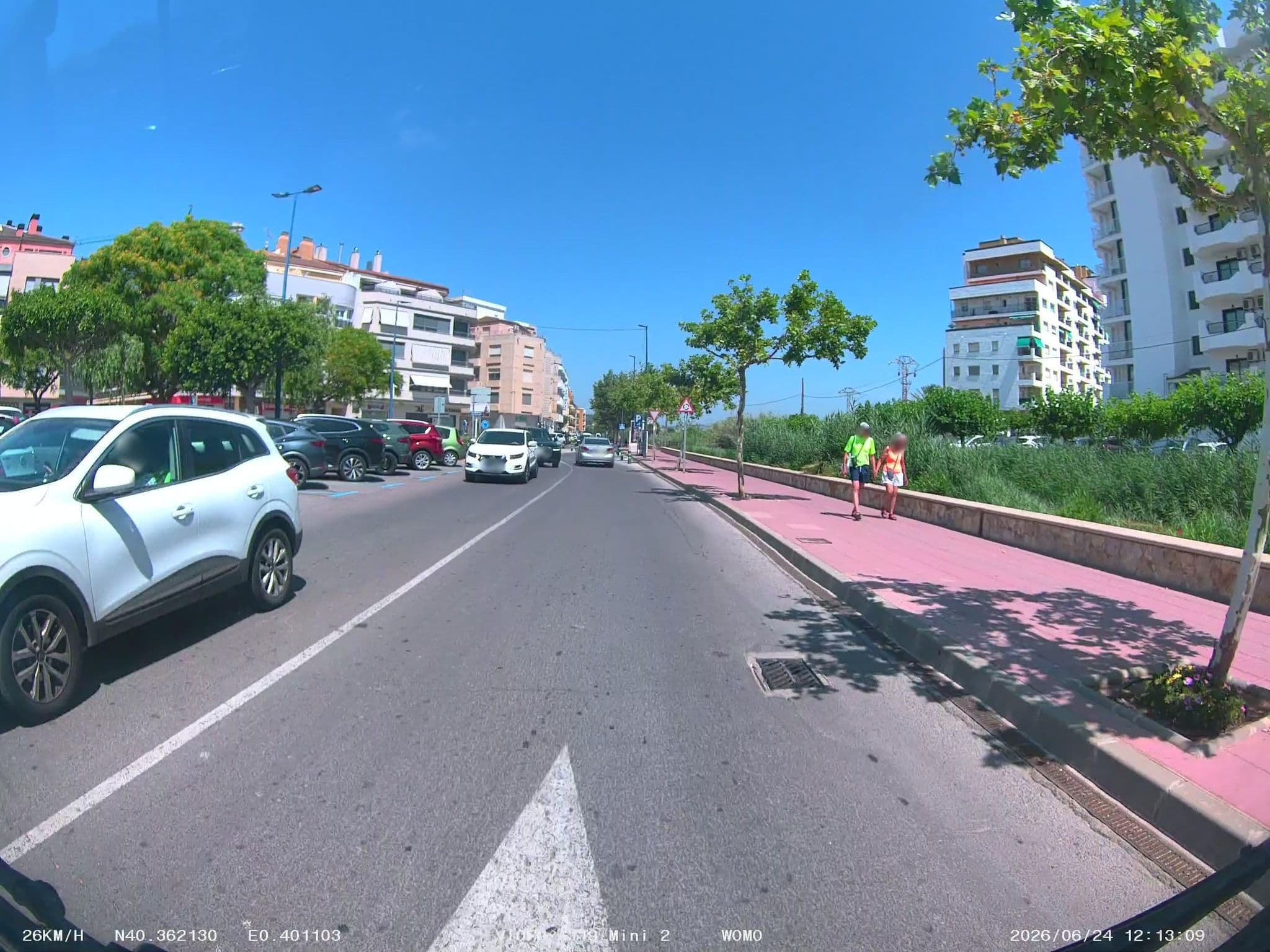 Street view near Hotel Prado II, Peníscola — © soulcover (CC BY-SA · Mapillary)
