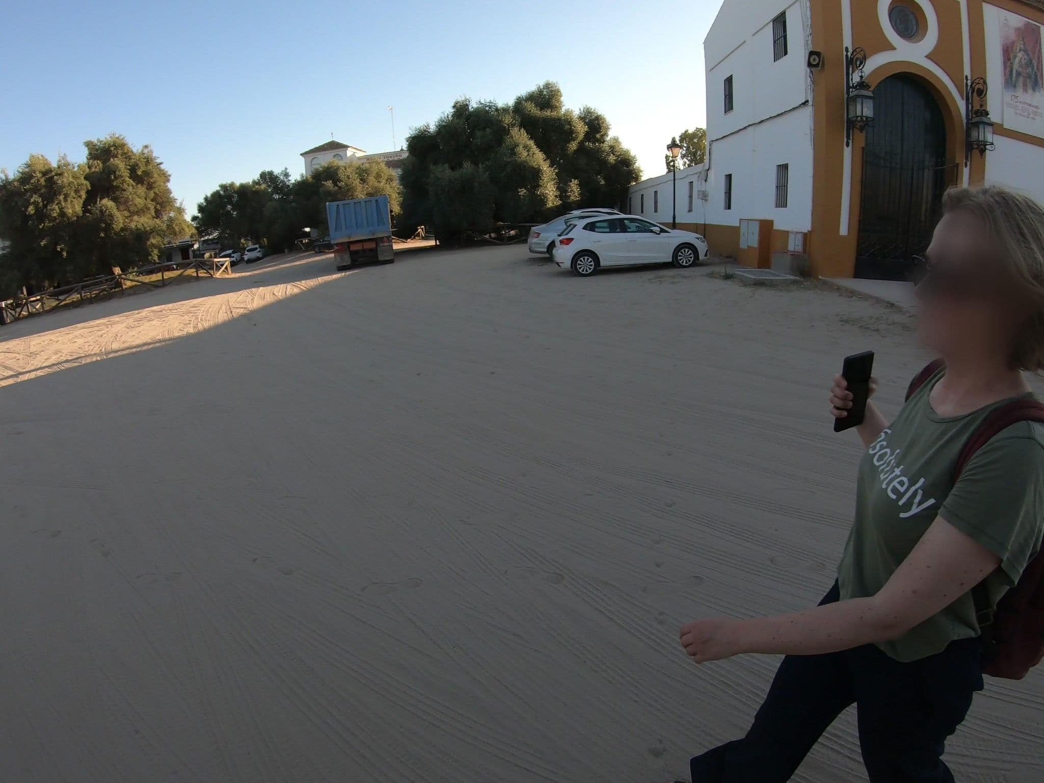 Street view near Hotel Toruño, Almonte — © algirdasc (CC BY-SA · Mapillary)