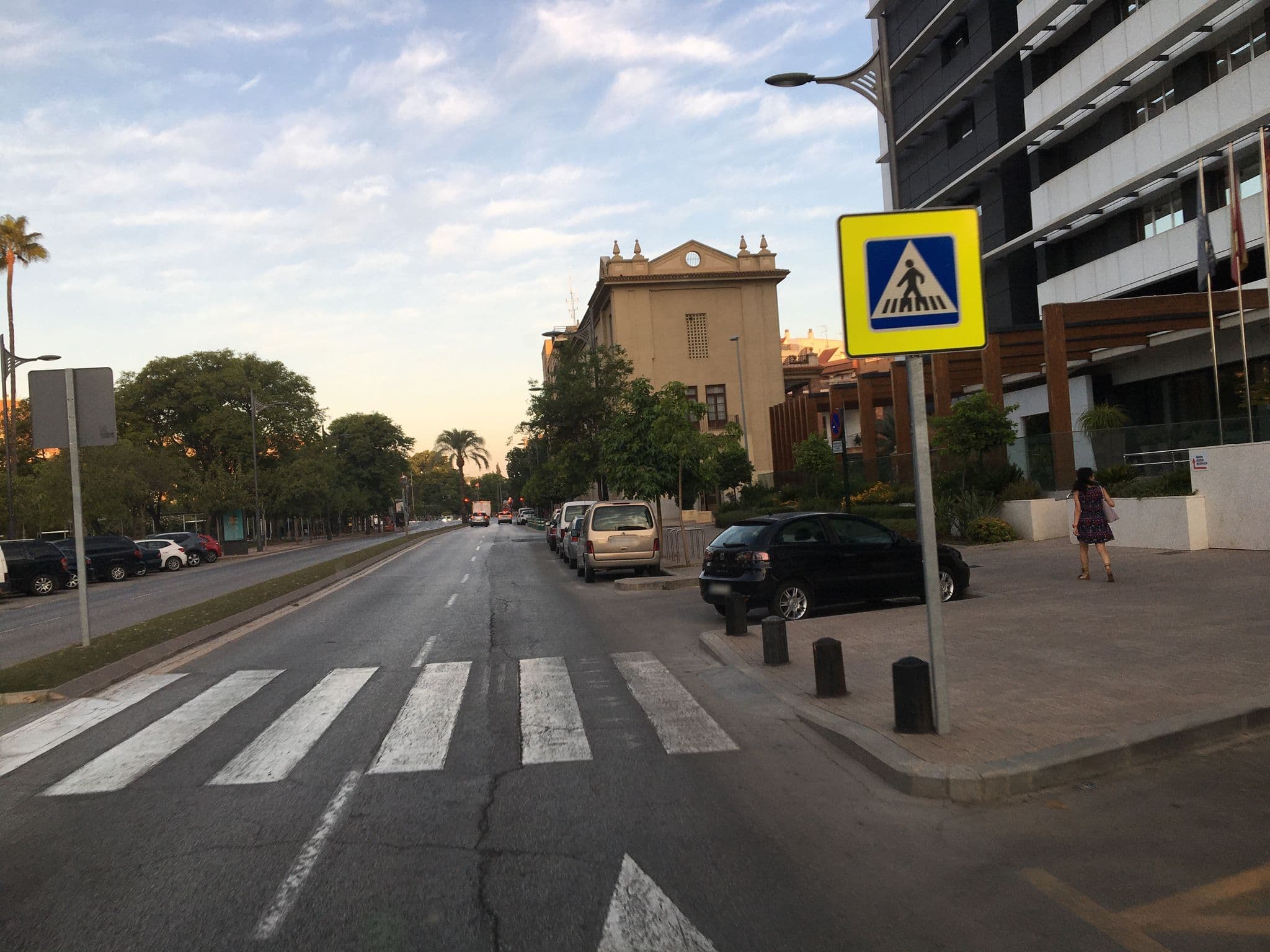 Street view near Occidental Murcia Siete Coronas, Murcia — © jjteban (CC BY-SA · Mapillary)