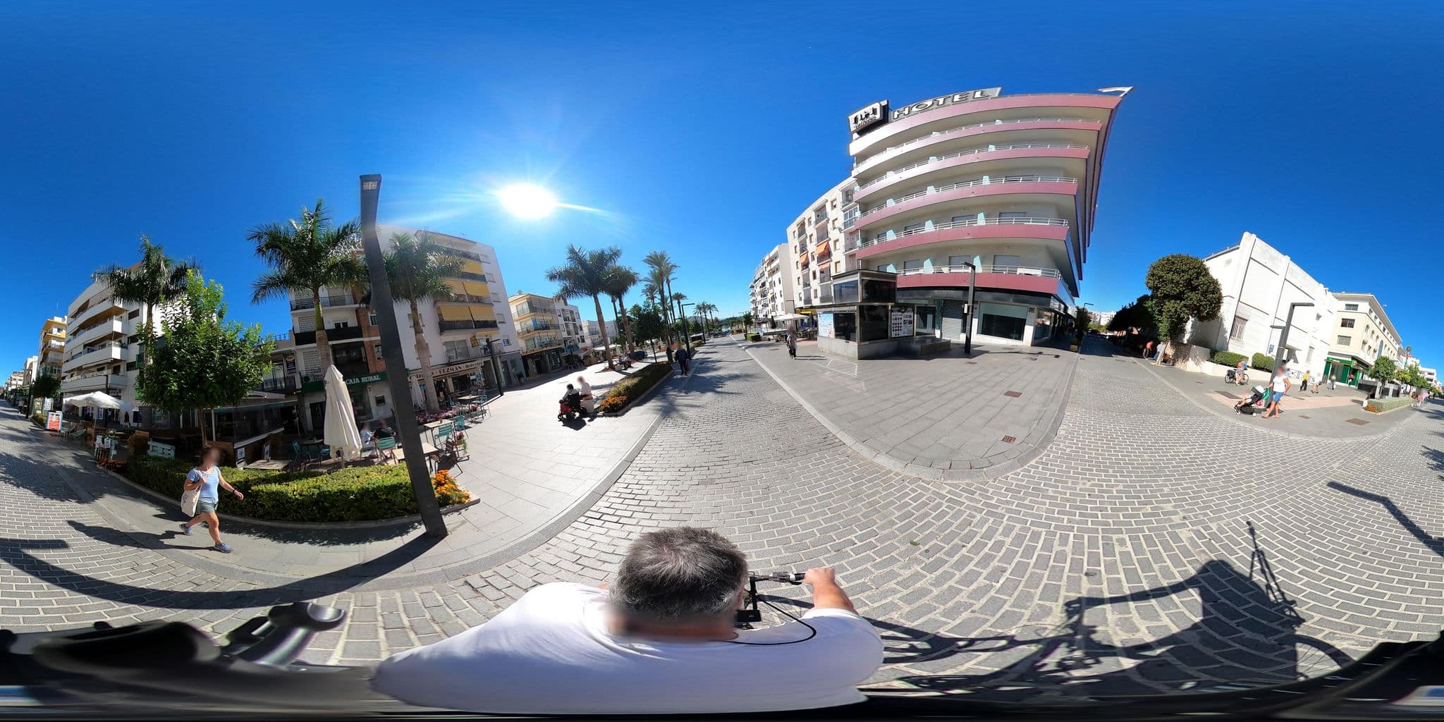 Street view near Hotel NH San Pedro, San Pedro Alcántara — © jcpablo (CC BY-SA · Mapillary)