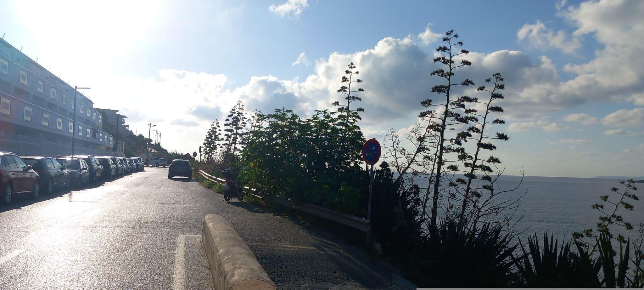 Street view near Panoramic, Ibiza
