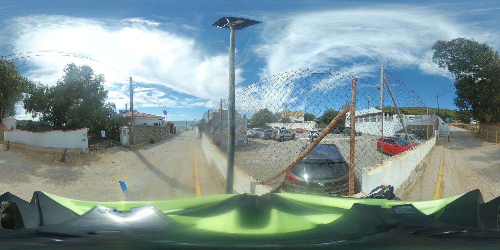 Street view near Hostal Mar de Frente, Barbate — © javiersanp (CC BY-SA · Mapillary)
