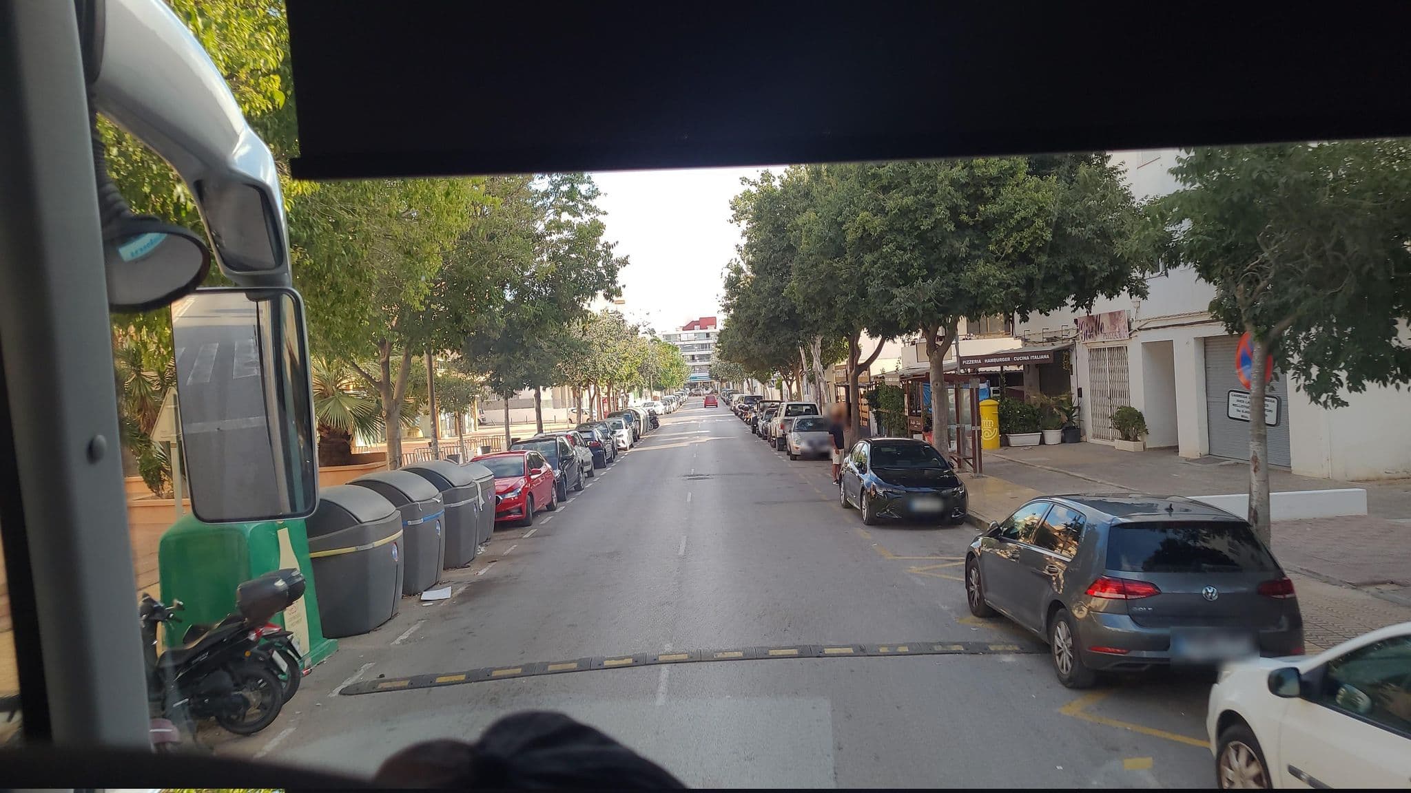 Street view near Ryans Apartments, Ibiza