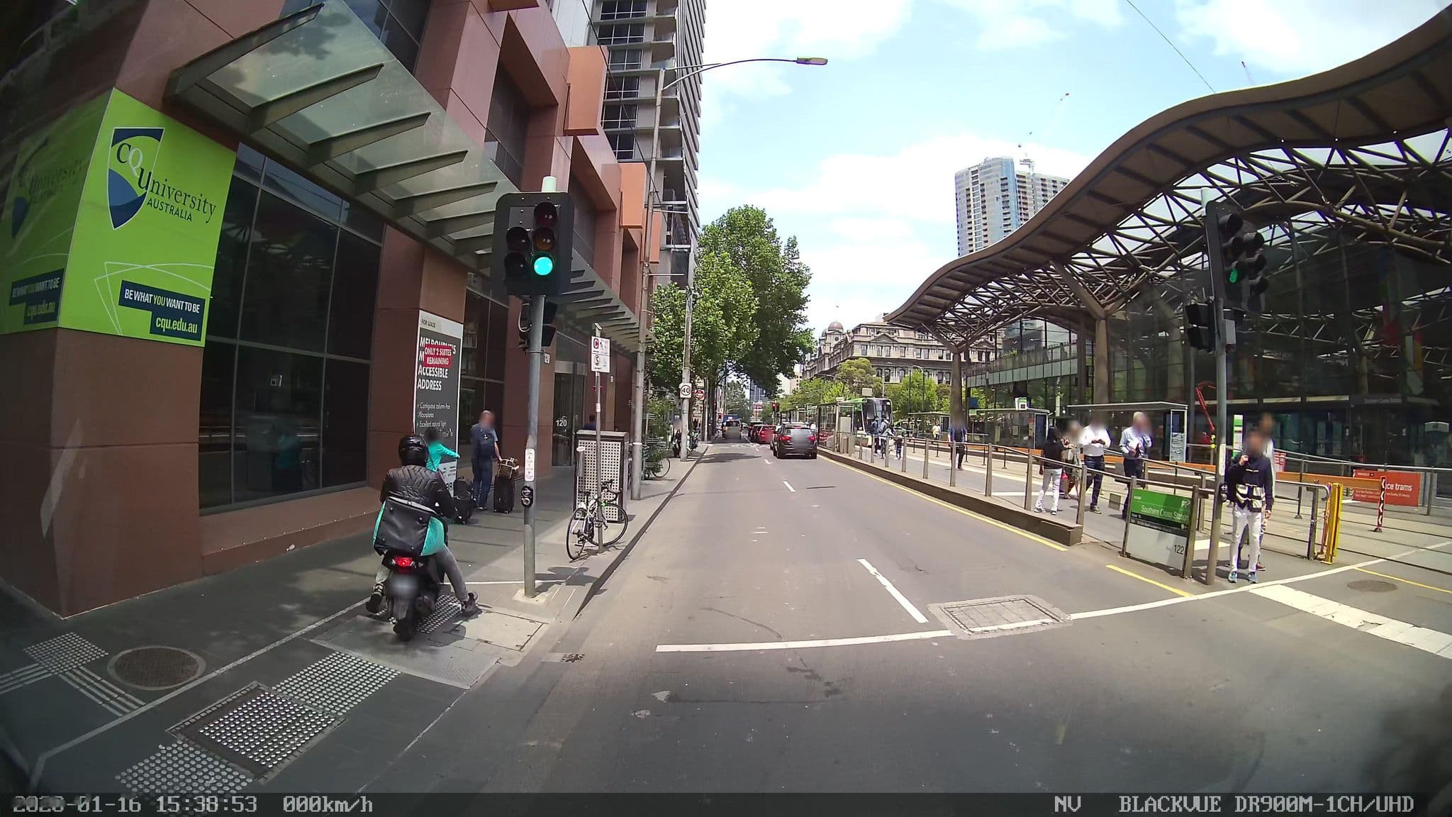 Street view near Vibe Savoy Hotel, Docklands — © scottsarah (CC BY-SA · Mapillary)