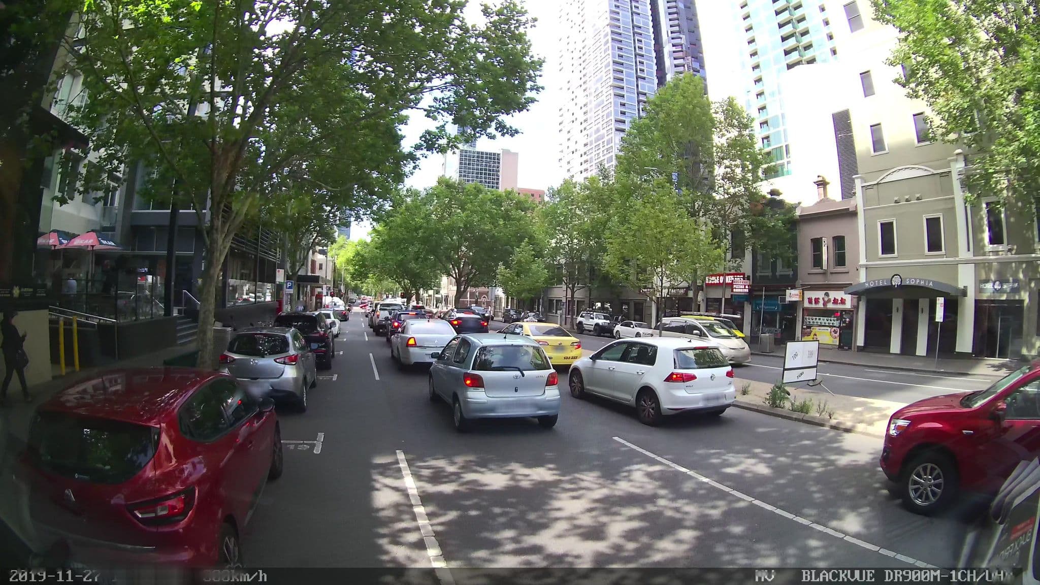 Street view near Hotel Sophia, Docklands — © scottsarah (CC BY-SA · Mapillary)