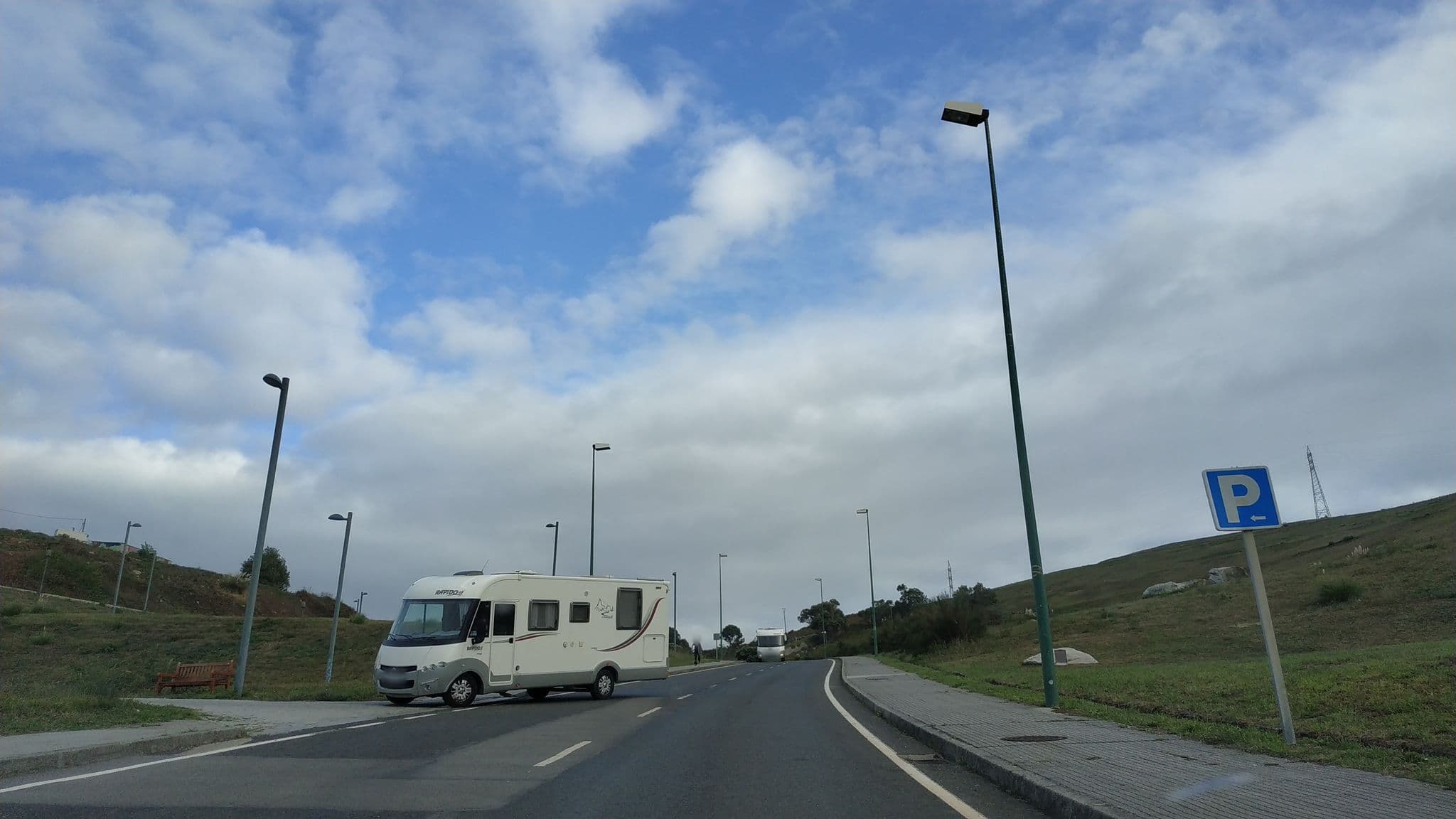 Street view near Área de Autocaravanas do Portiño, A Coruña — © iago (CC BY-SA · Mapillary)