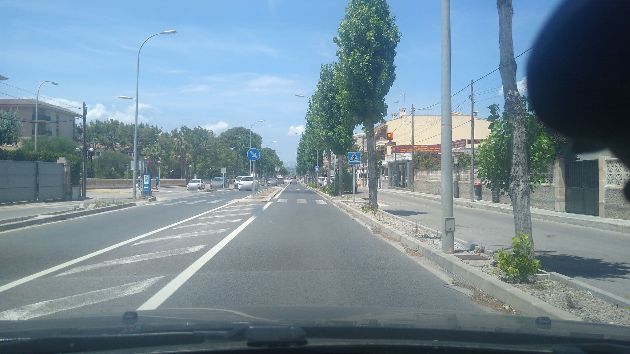 Street view near Markus Park, Can Picafort — © oscardemallorca (CC BY-SA · Mapillary)