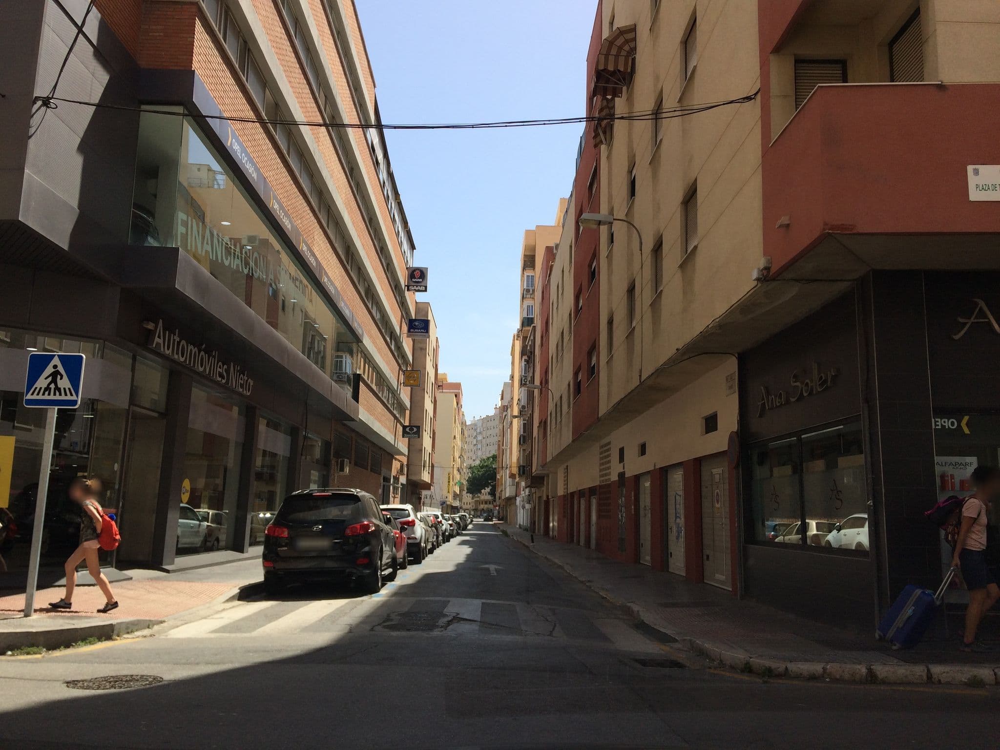 Street view near Serenay, Málaga