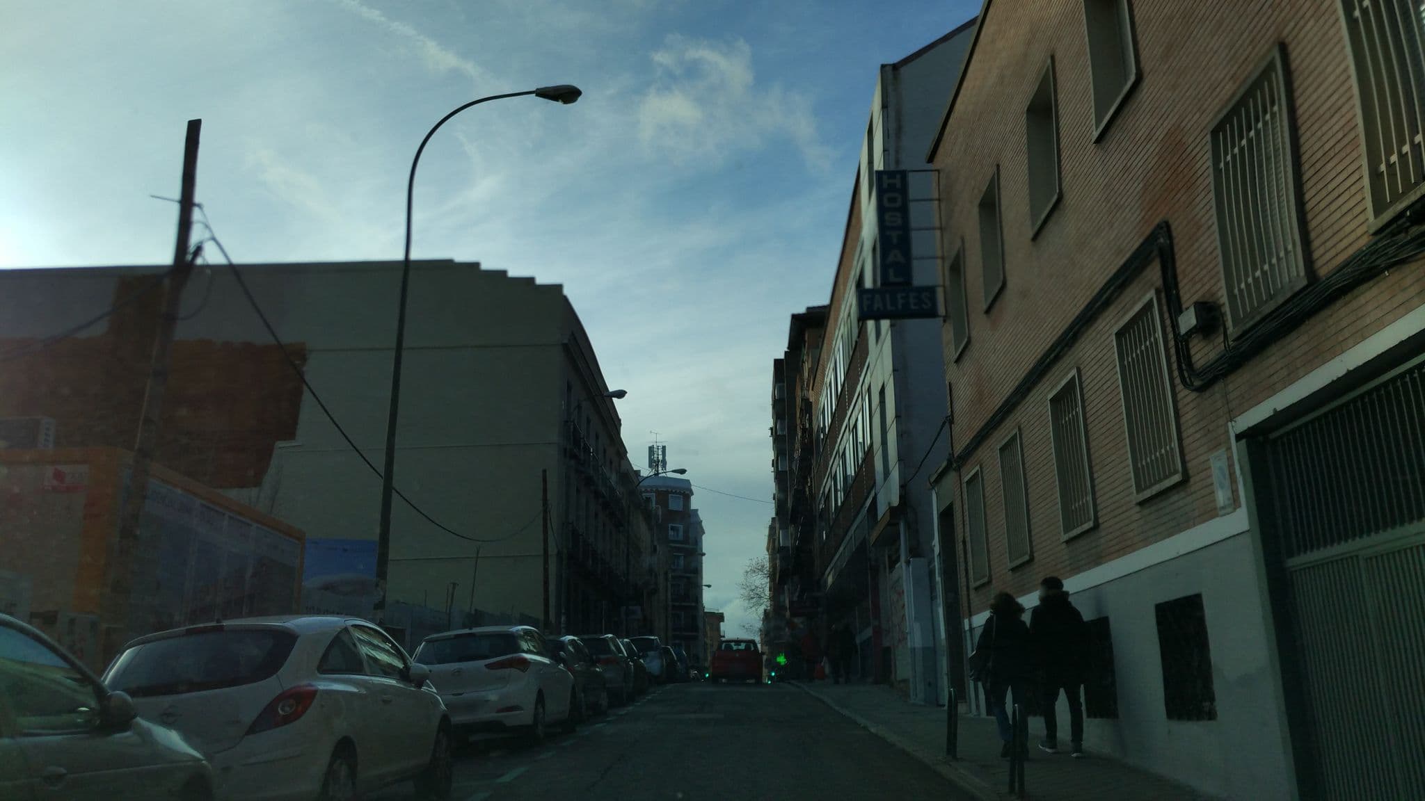 Street view near Hostal Falfes, Bellas Vistas — © polkillas (CC BY-SA · Mapillary)