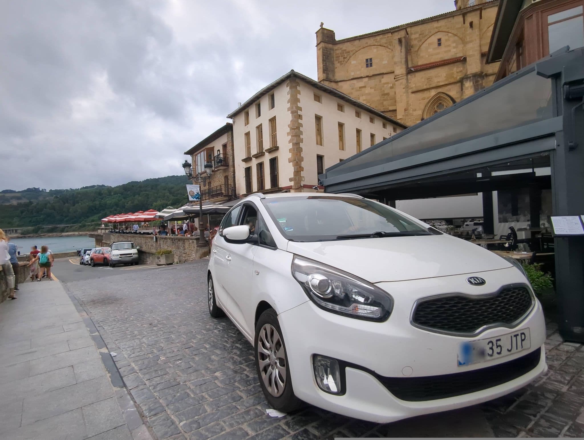 Street view near Pensión Katrapona, Getaria — © miguel_andrade (CC BY-SA · Mapillary)