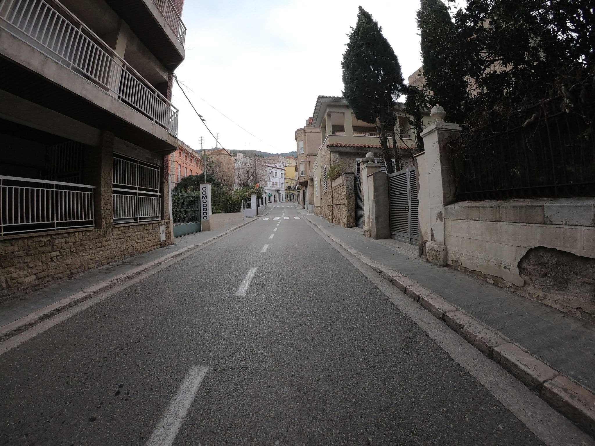 Street view near Hotel Comodoro, Portbou — © joostjakob (CC BY-SA · Mapillary)