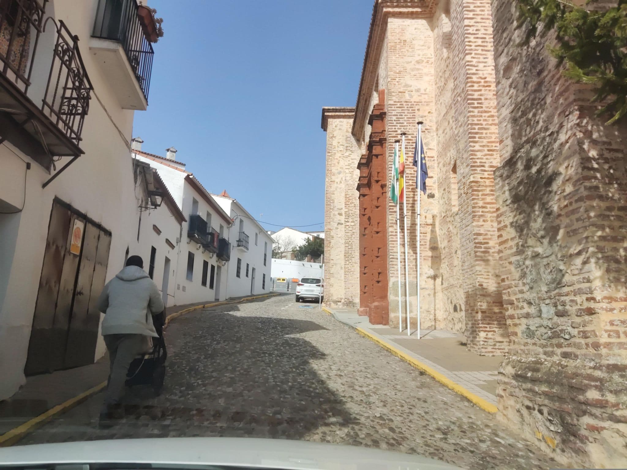 Street view near Hotel Convento Aracena & Spa, Aracena — © sanchi (CC BY-SA · Mapillary)