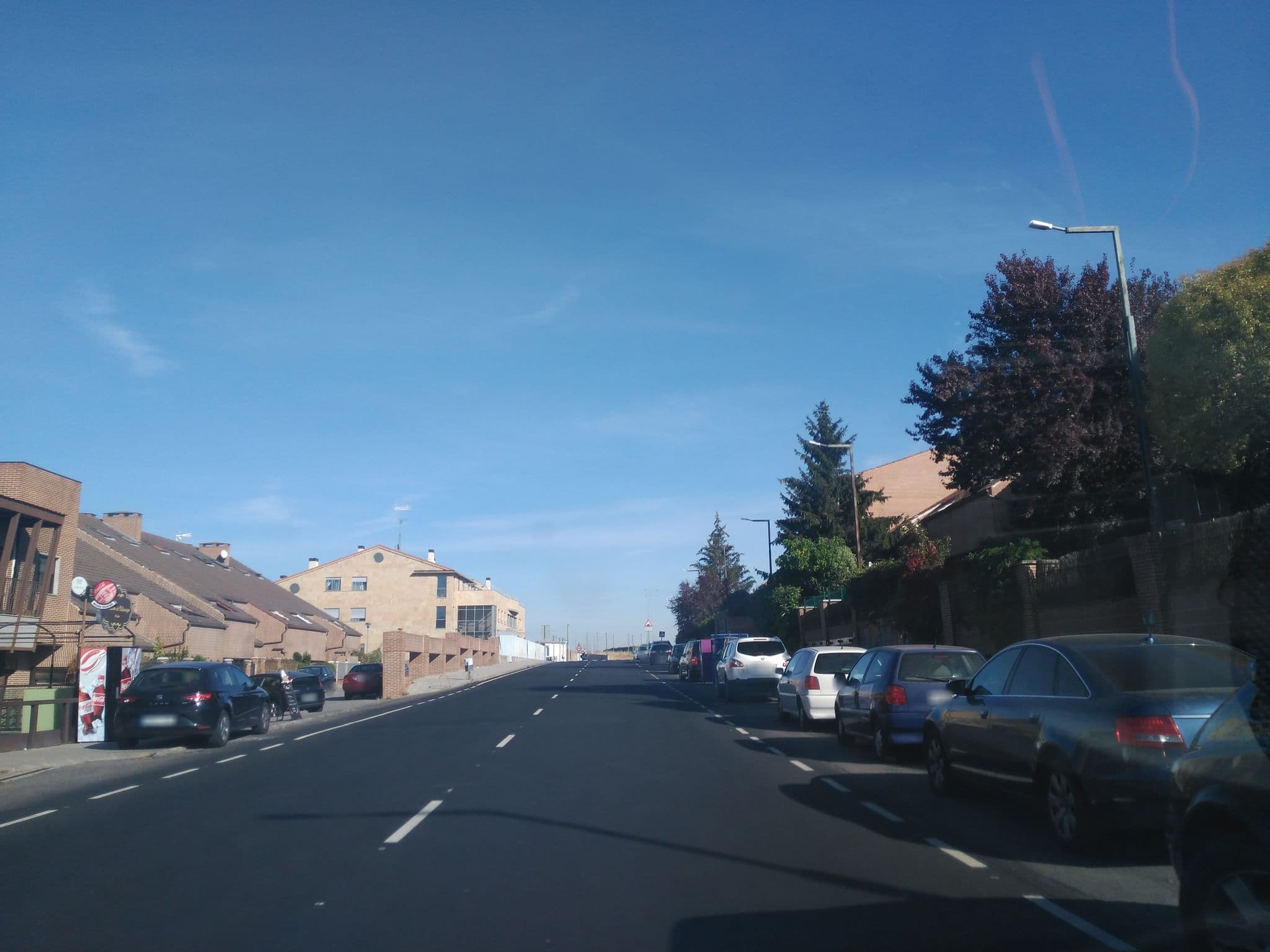 Street view near Hotel Villamayor, Villamayor — © sanchi (CC BY-SA · Mapillary)