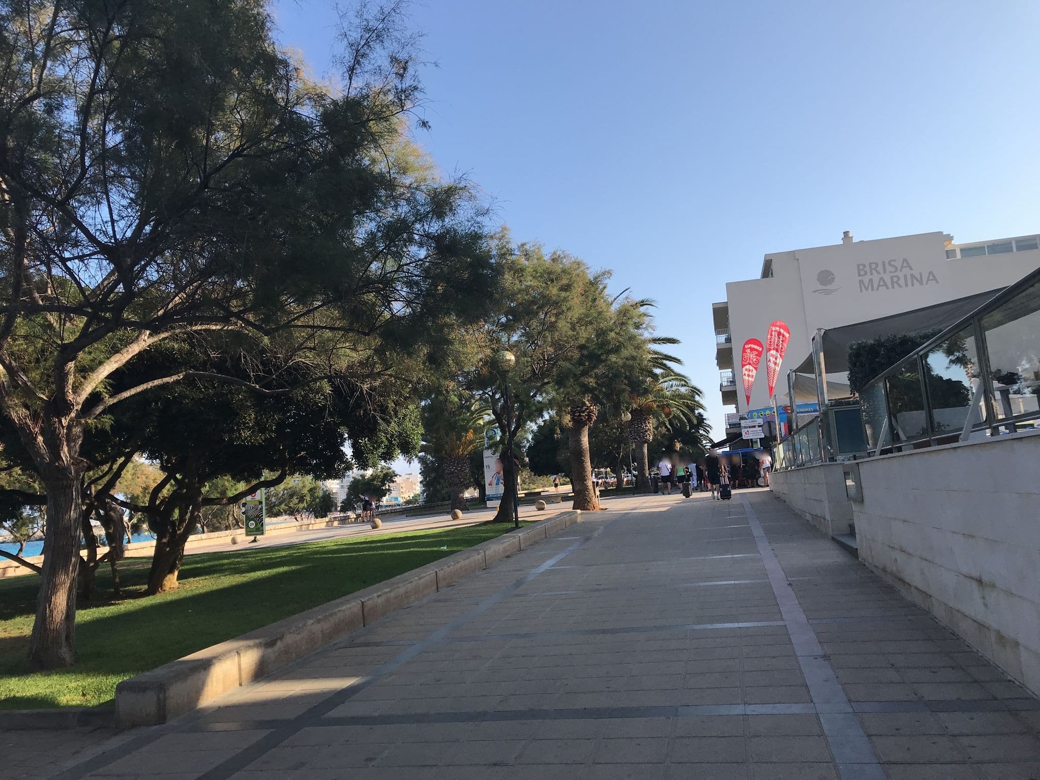 Street view near MiM Mallorca, Cala Millor
