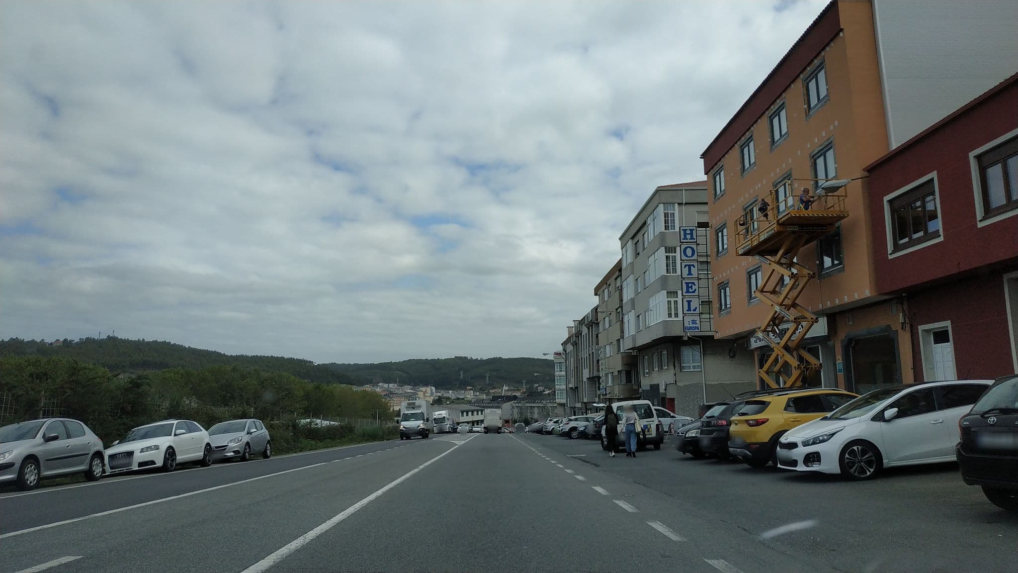 Street view near Hotel Europa, Arteixo — © iago (CC BY-SA · Mapillary)