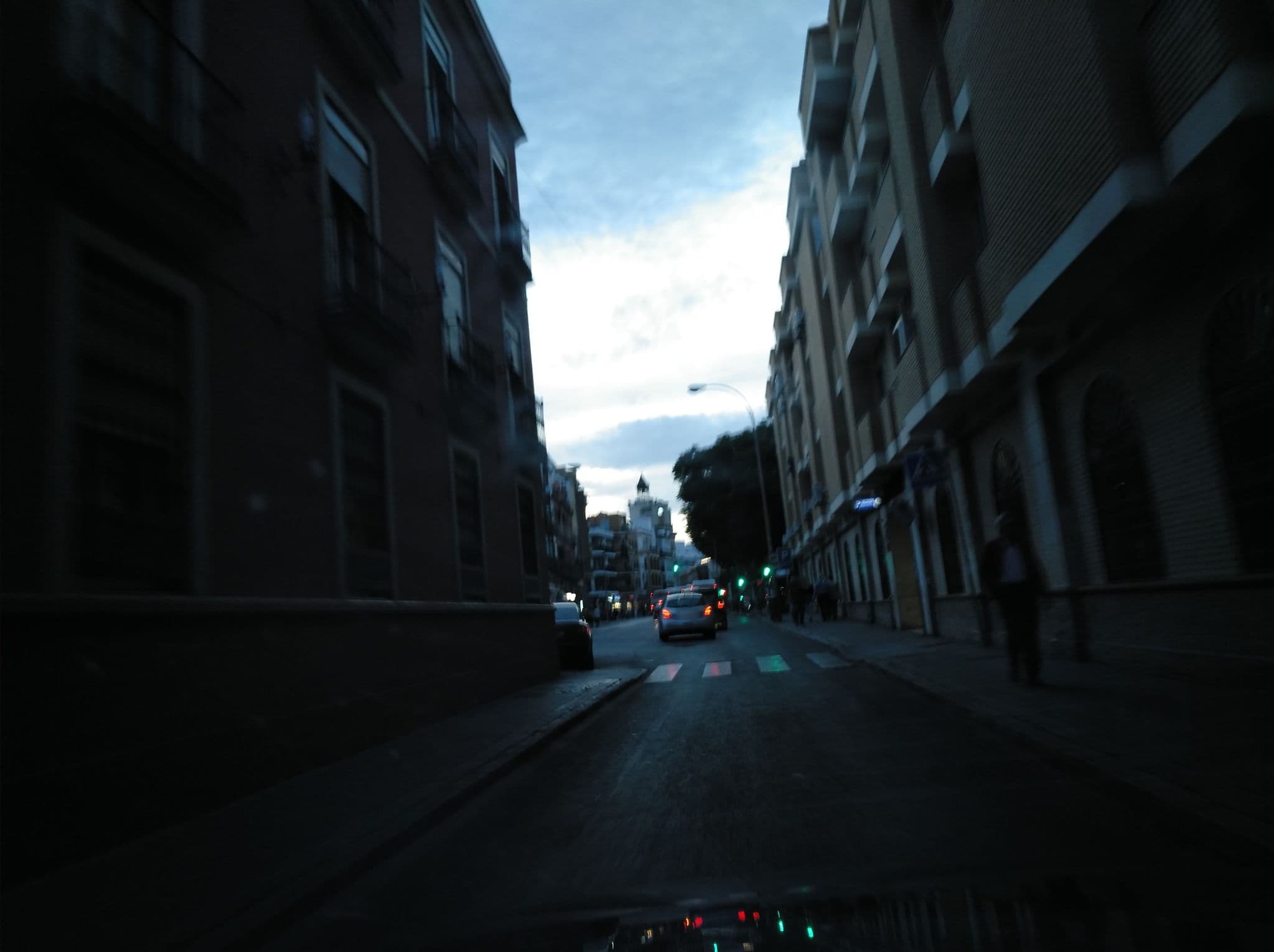 Street view near Hotel Doña Blanca, Sevilla