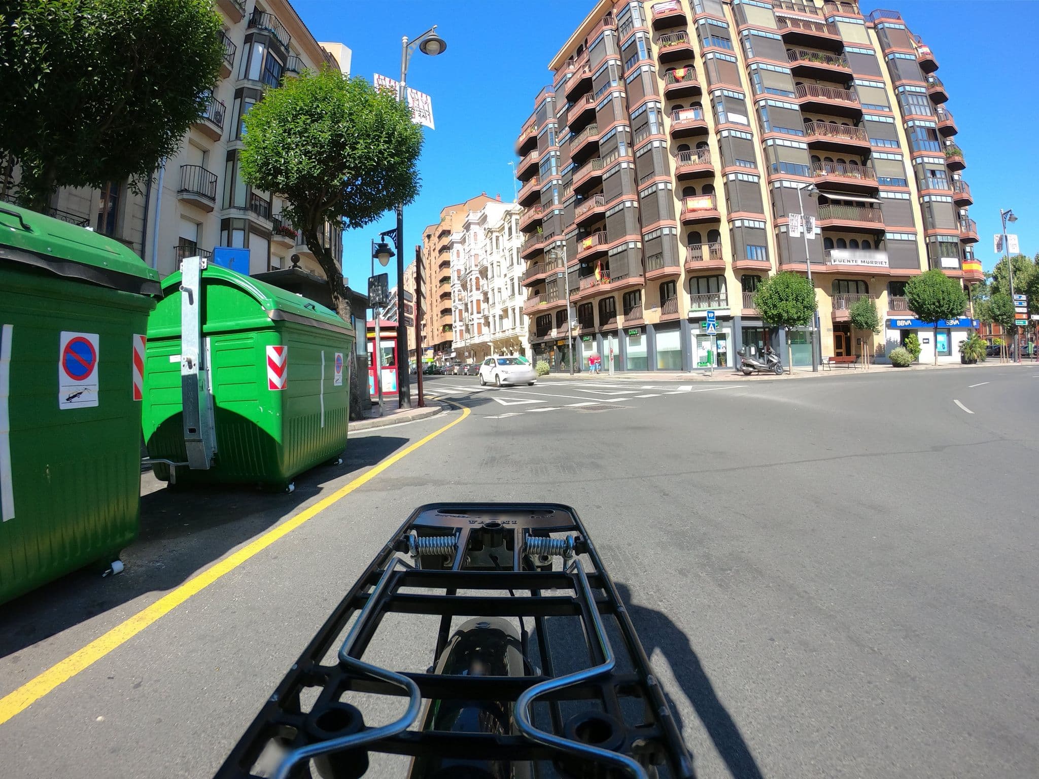 Street view near Hotel Condes De Haro, Logroño — © rubencarbonero (CC BY-SA · Mapillary)