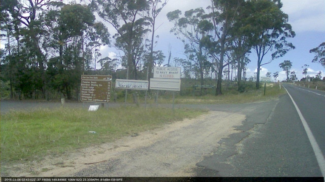Street view near Edrom Road RA, Eden — © bob3bob3 (CC BY-SA · Mapillary)