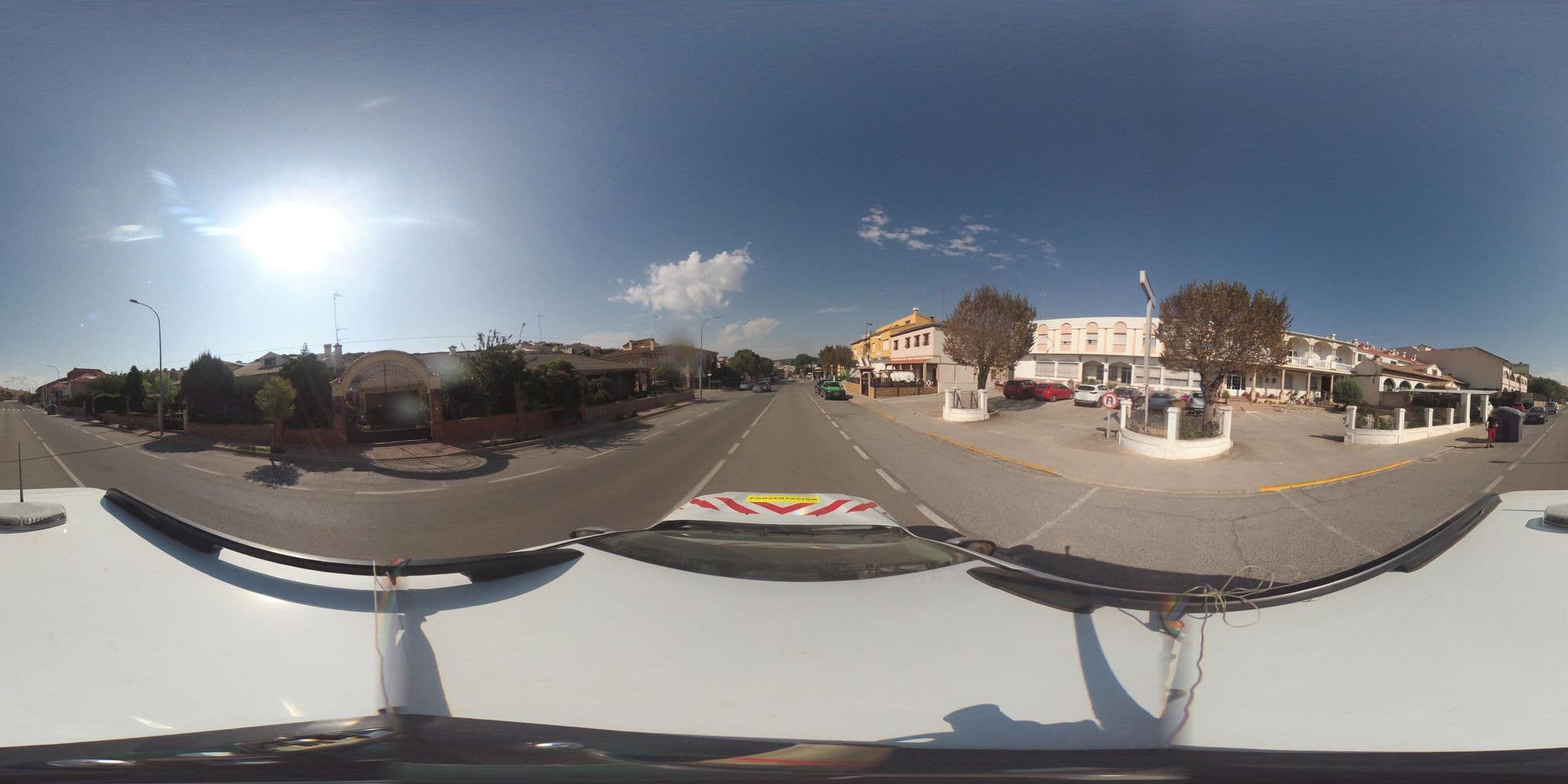 Street view near Hostal La Noria, Ossa de Montiel — © AdgobaAlvac (CC BY-SA · Mapillary)