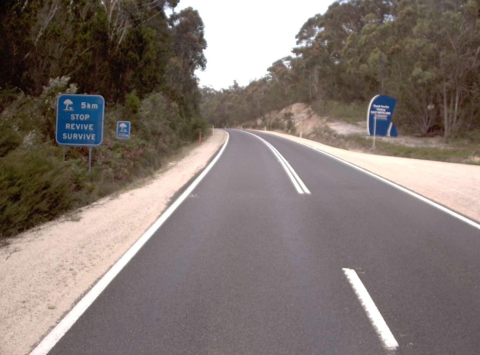 Street view near Border RA, Mallacoota — © vicroads (CC BY-SA · Mapillary)