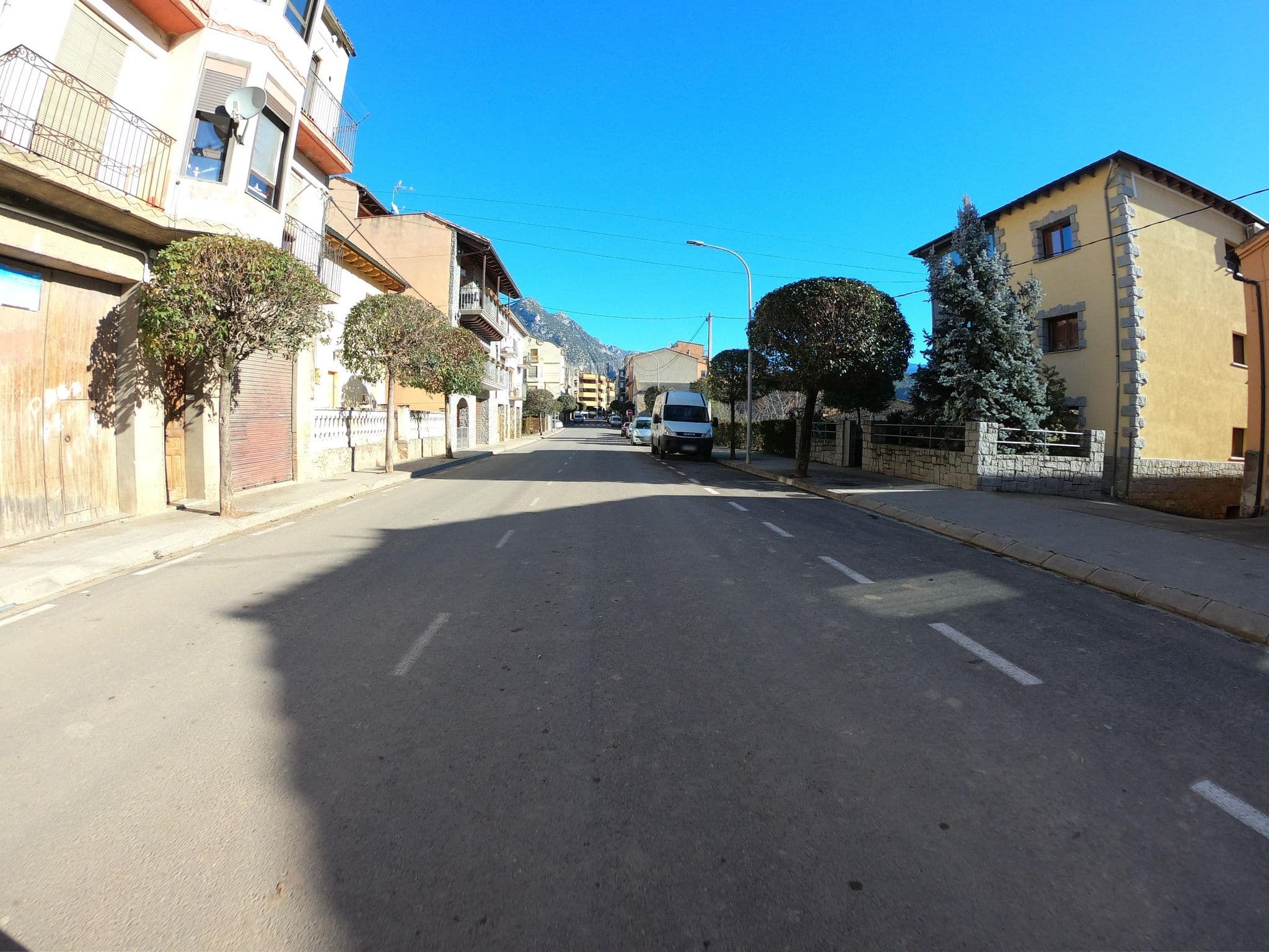 Street view near Apartaments La Rasa, Oliana — © joostjakob (CC BY-SA · Mapillary)