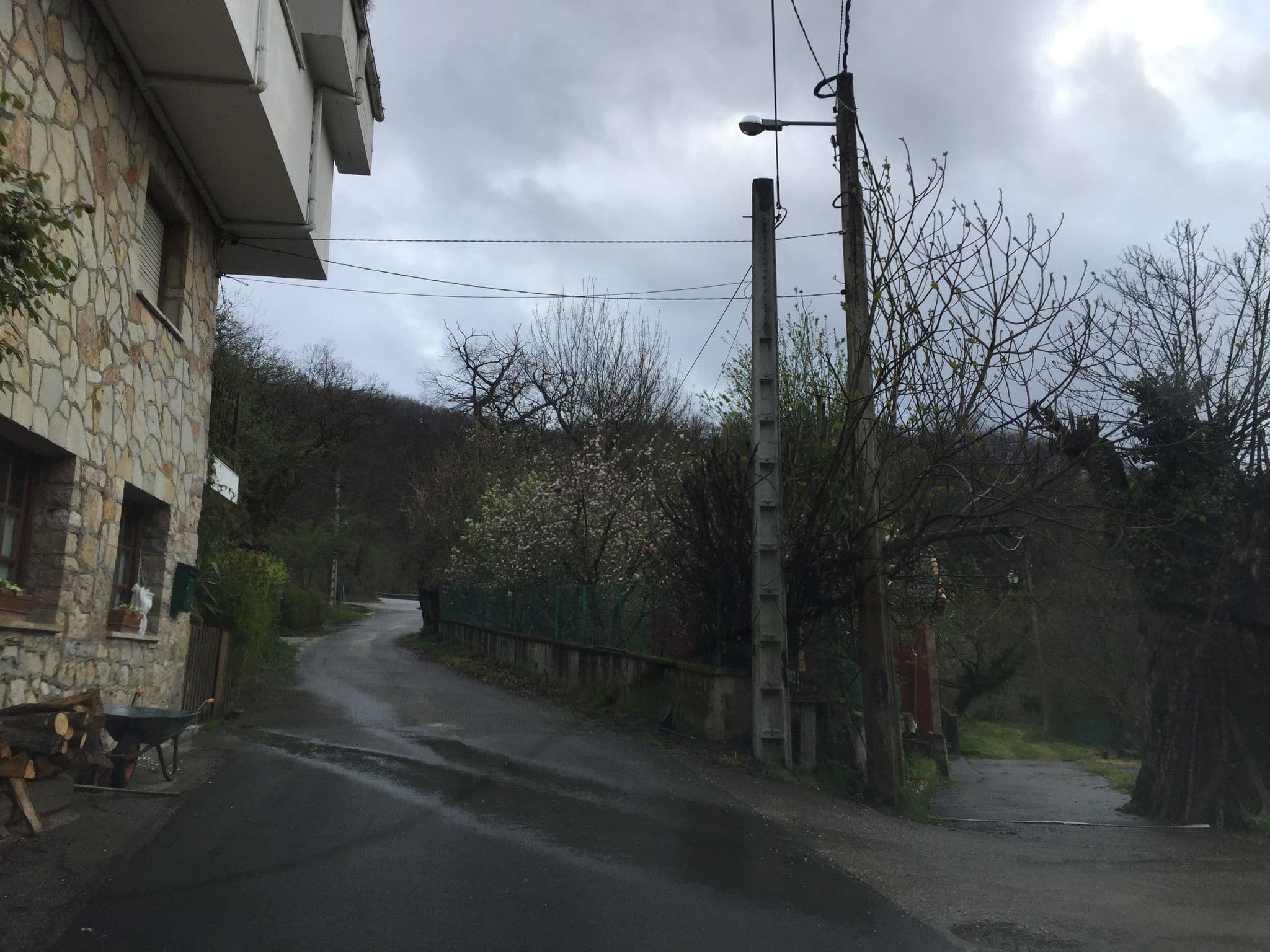 Street view near Hostal la Naturaleza, Carreña
