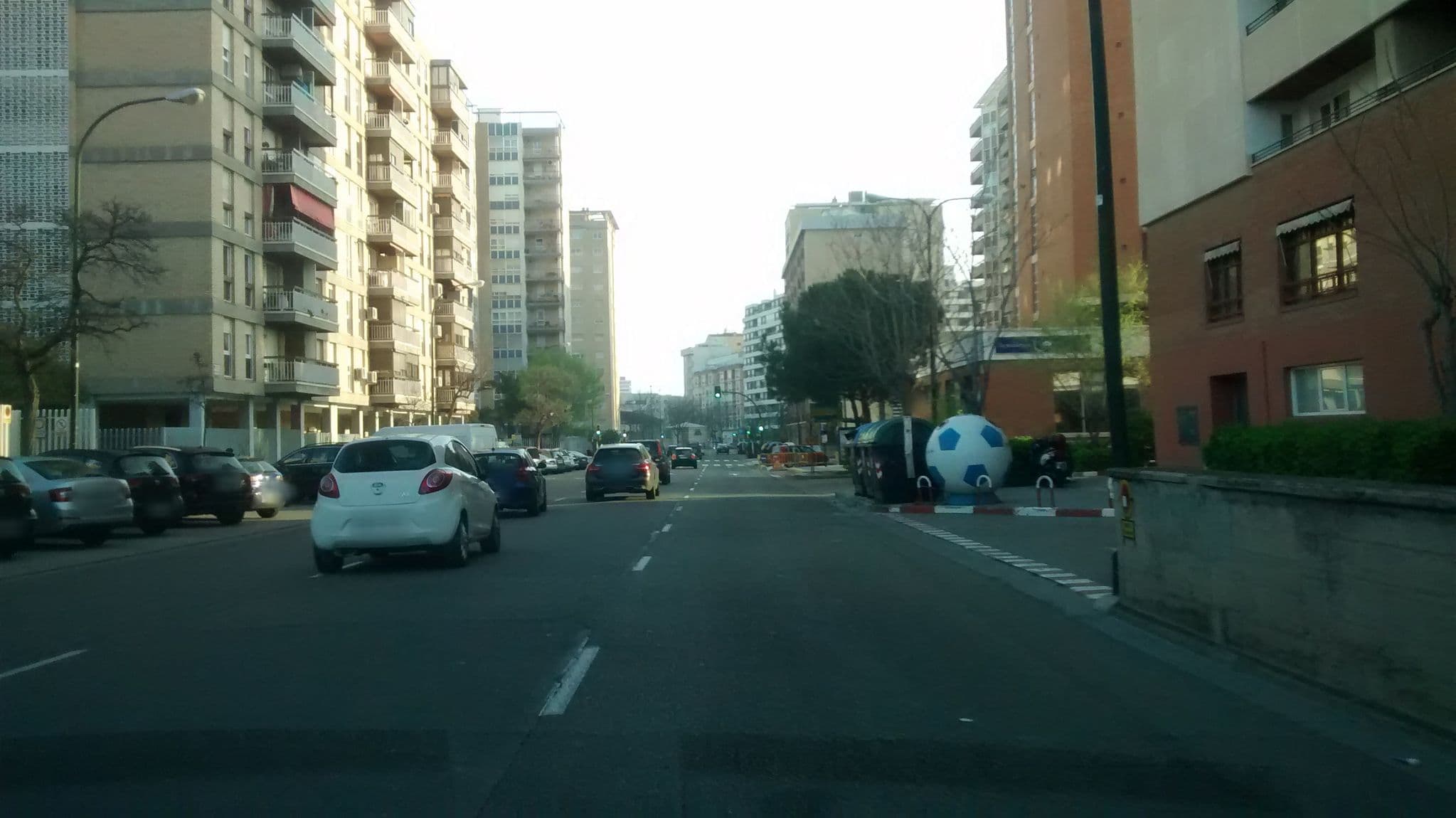 Street view near Hotel Romareda, Delicias — © msevilla00 (CC BY-SA · Mapillary)