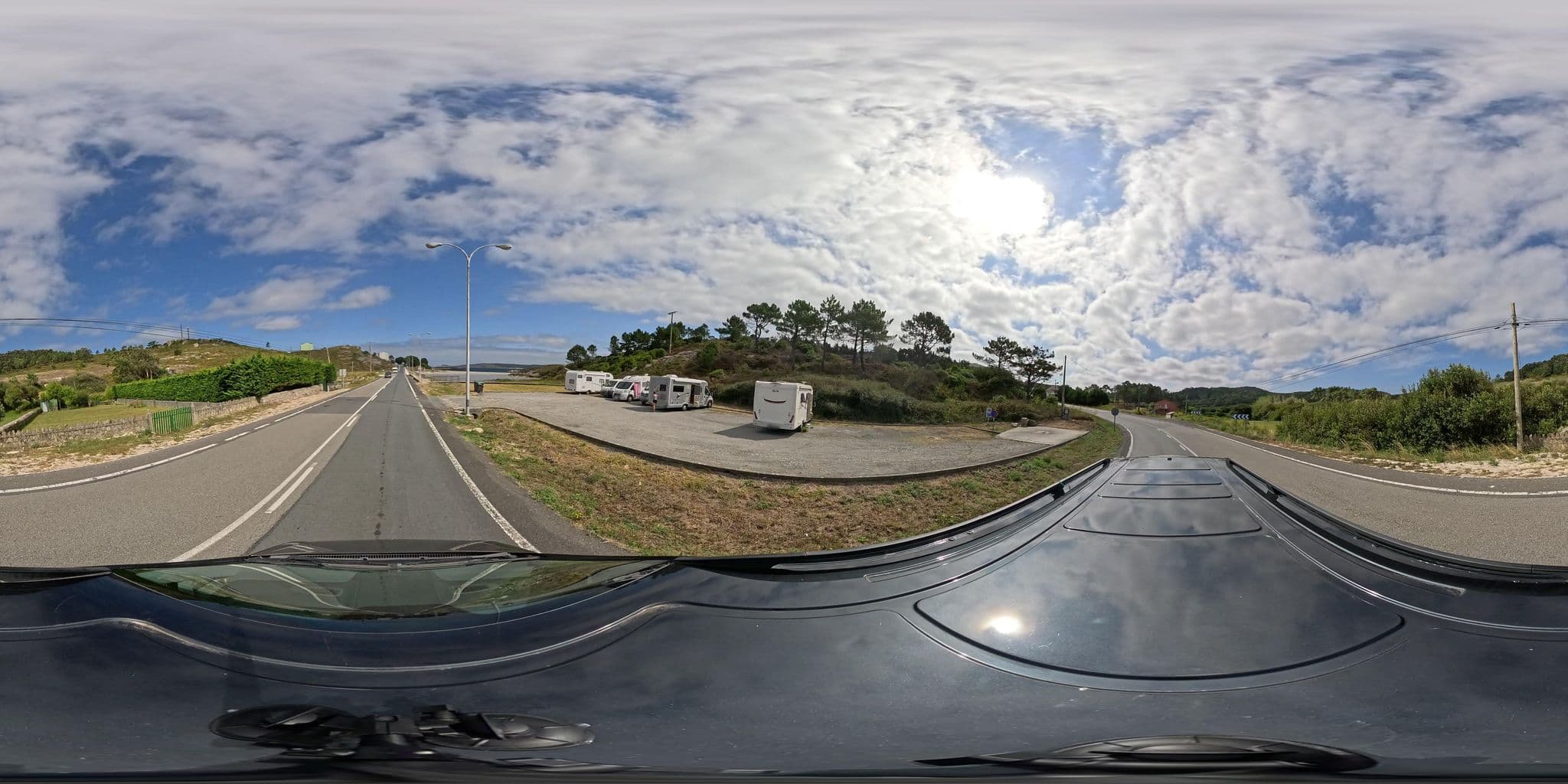 Street view near Área de Autocaravanas de Muxía, Mugia — © seraq (CC BY-SA · Mapillary)