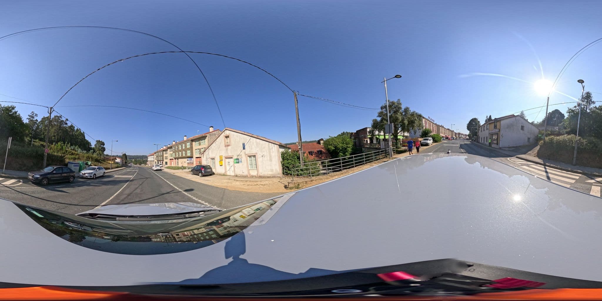 Street view near Albergue Xunta de Arca do Pino, Touro — © yannakis (CC BY-SA · Mapillary)