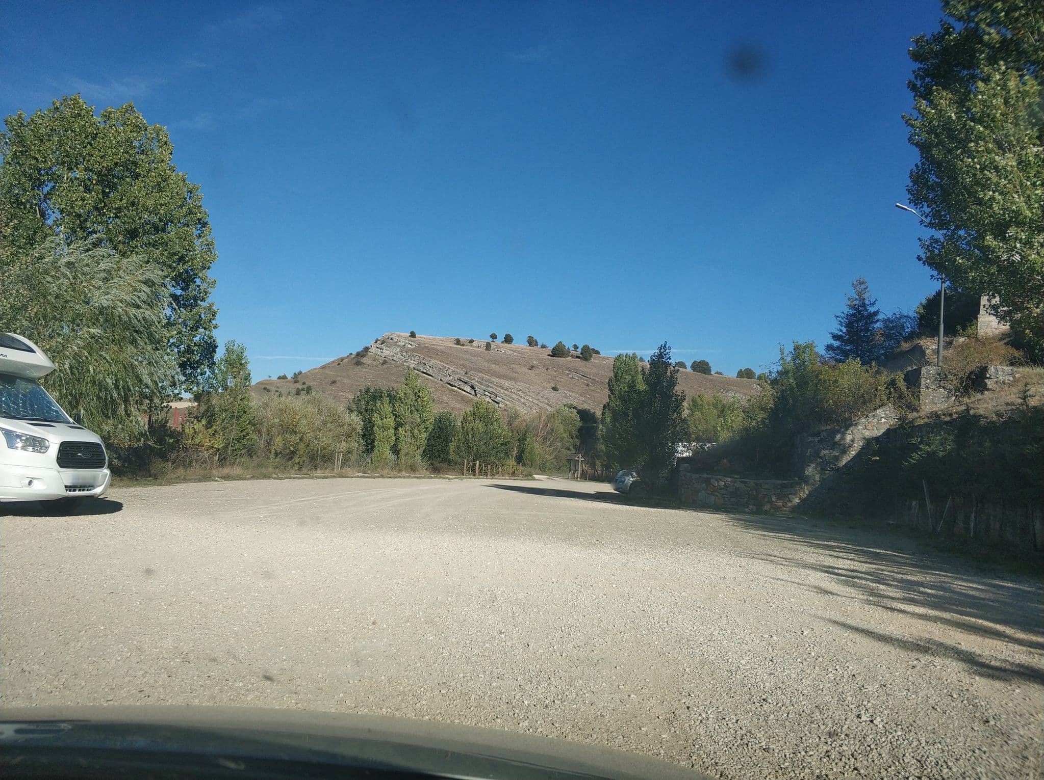 Street view near Area de Autocaravanas Cañón del Río Lobos, San Leonardo de Yagüe — © sanchi (CC BY-SA · Mapillary)