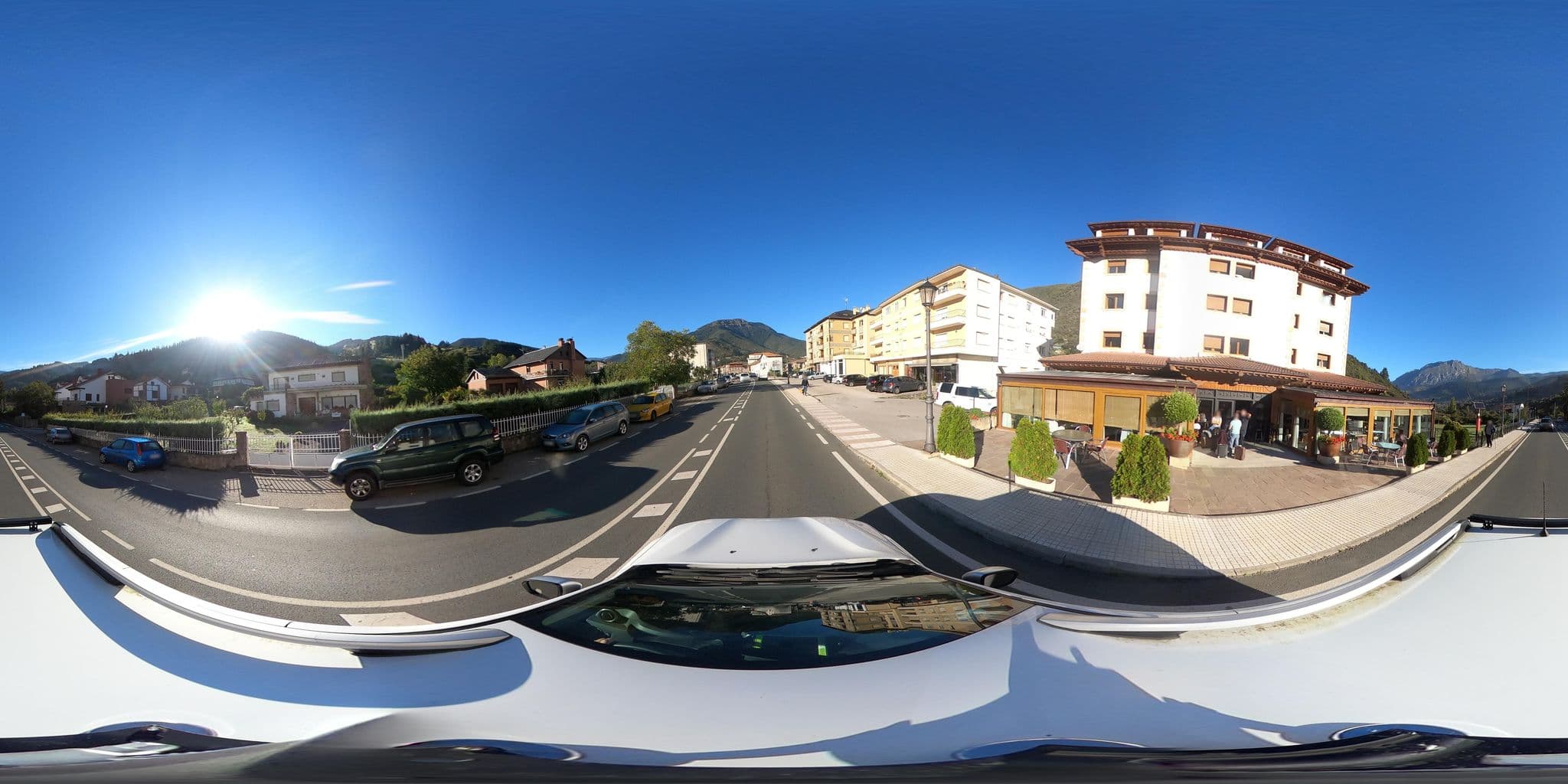Street view near Hotel Valdecoro, Potes