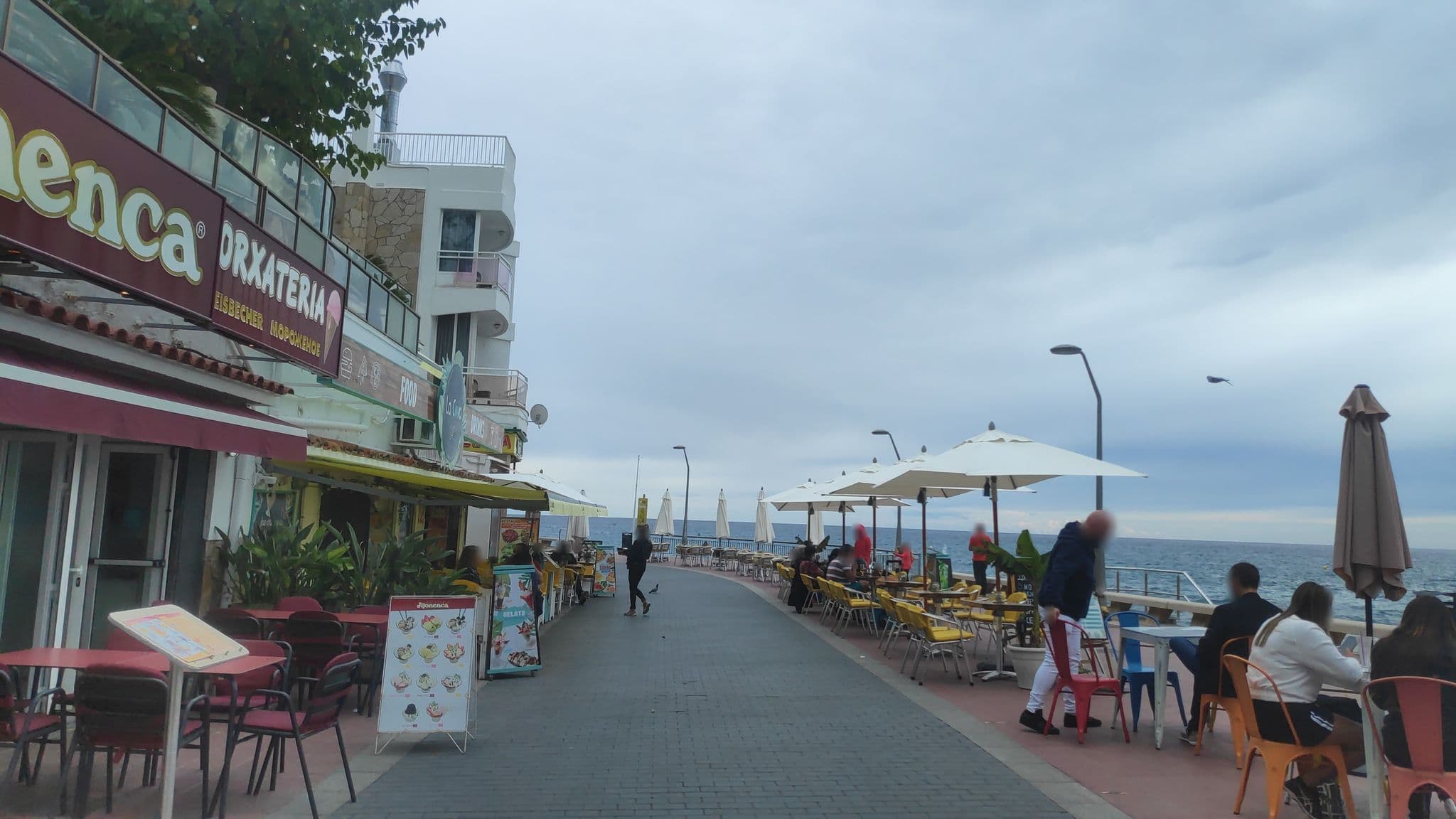Street view near Rosamar Maxim, Lloret de Mar — © albertandaluz (CC BY-SA · Mapillary)