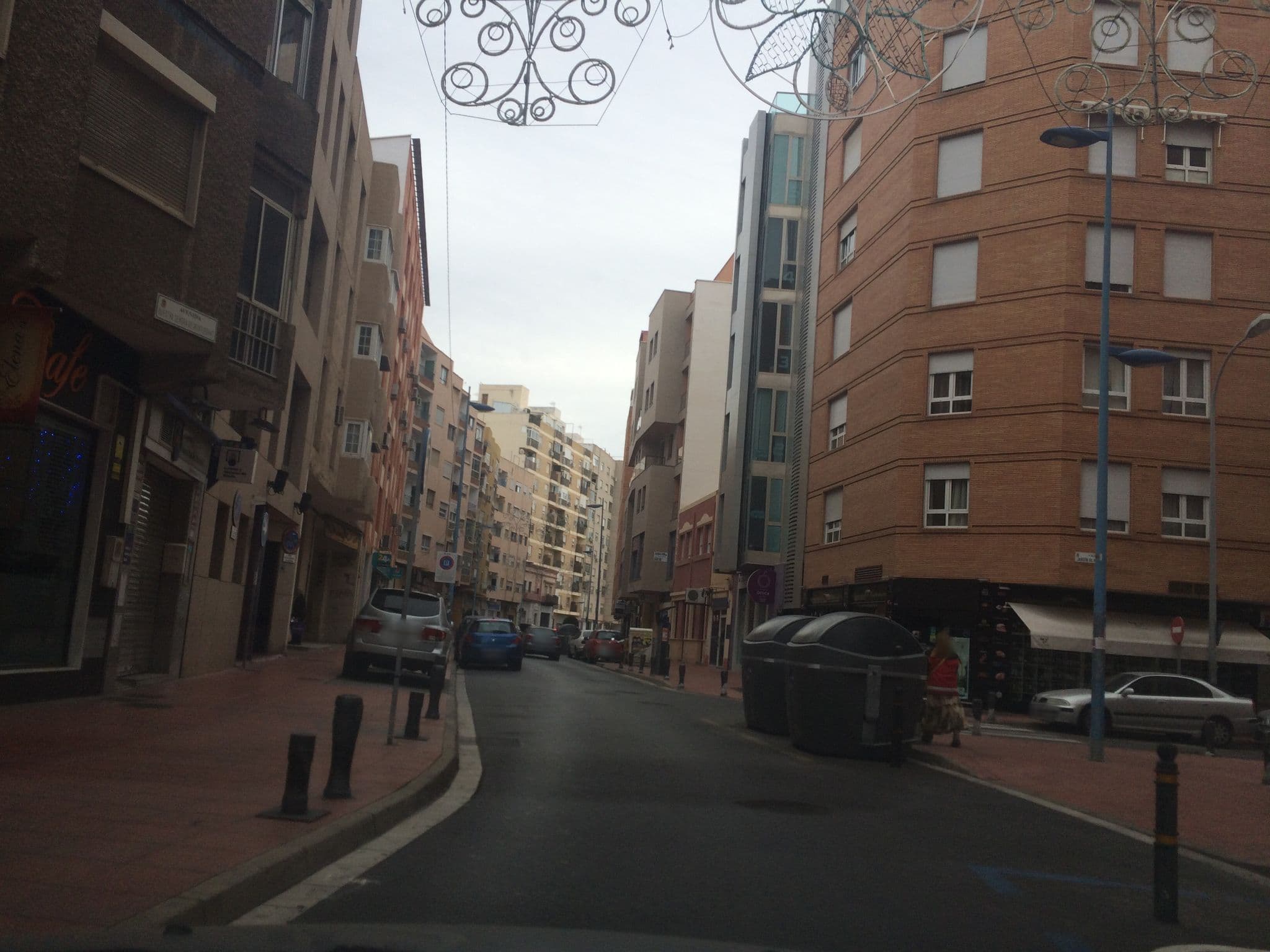 Street view near Hotel NH Ciudad de Almería, Almería — © 1000io (CC BY-SA · Mapillary)