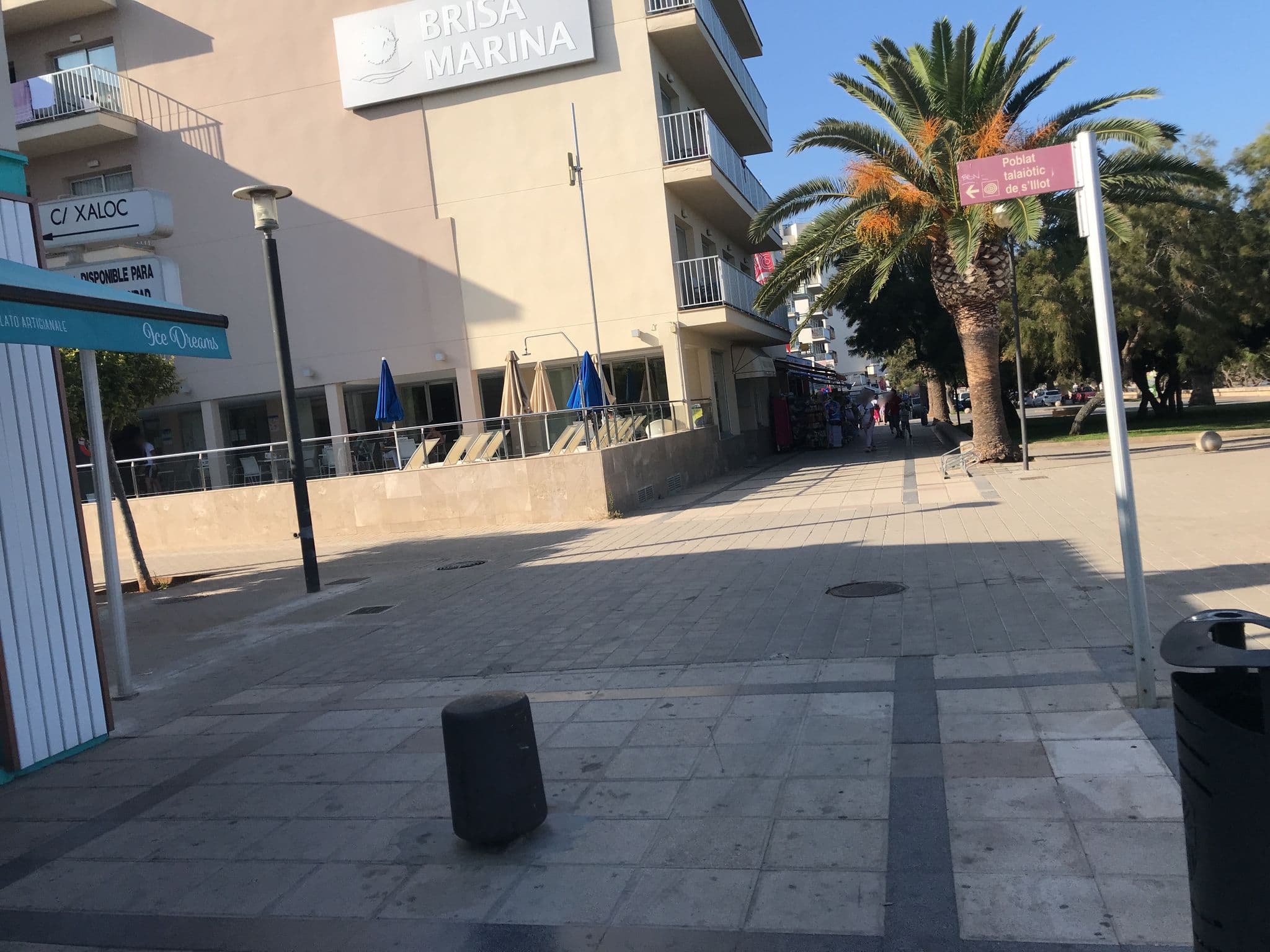 Street view near Brisa Marina, Cala Millor