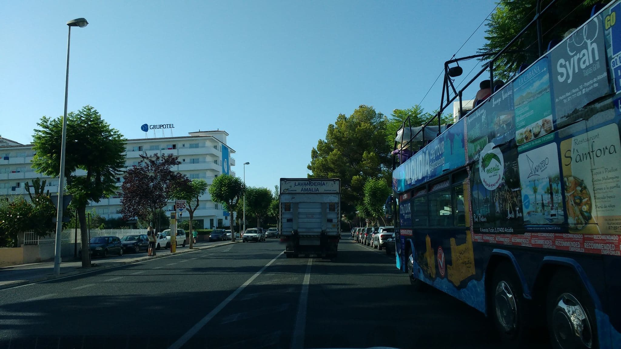 Street view near Apartamentos Lagomar, Platja d'Alcúdia — © thetornado76 (CC BY-SA · Mapillary)