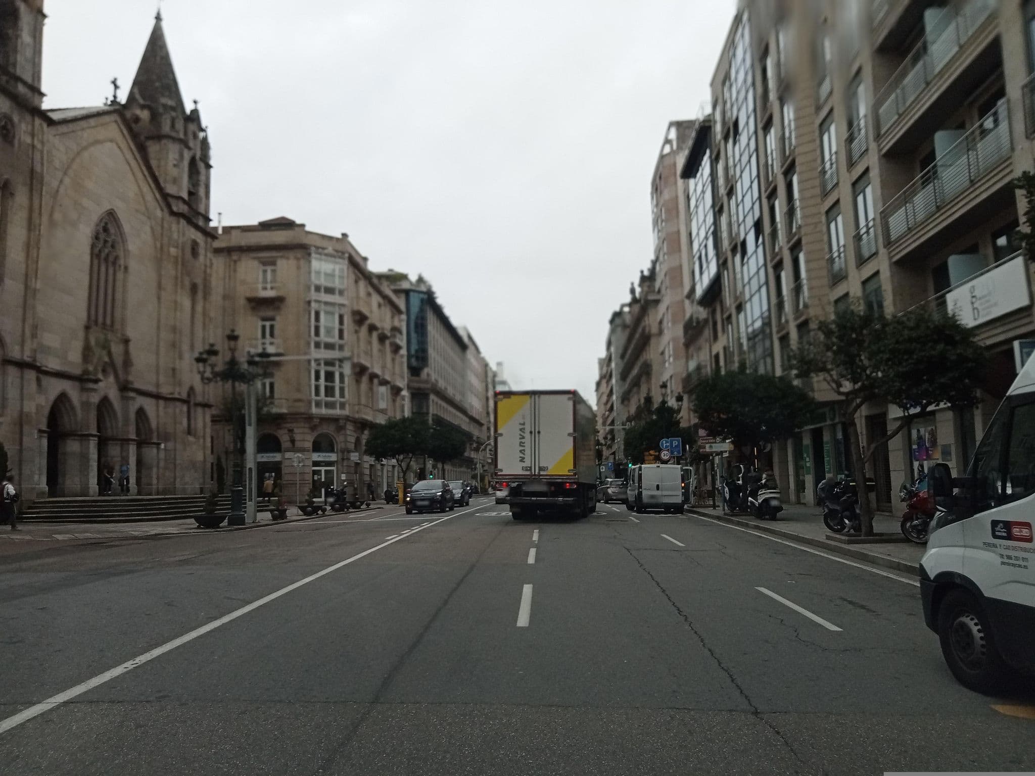 Street view near Hotel Atlántico Vigo, Vigo — © JoseApi (CC BY-SA · Mapillary)