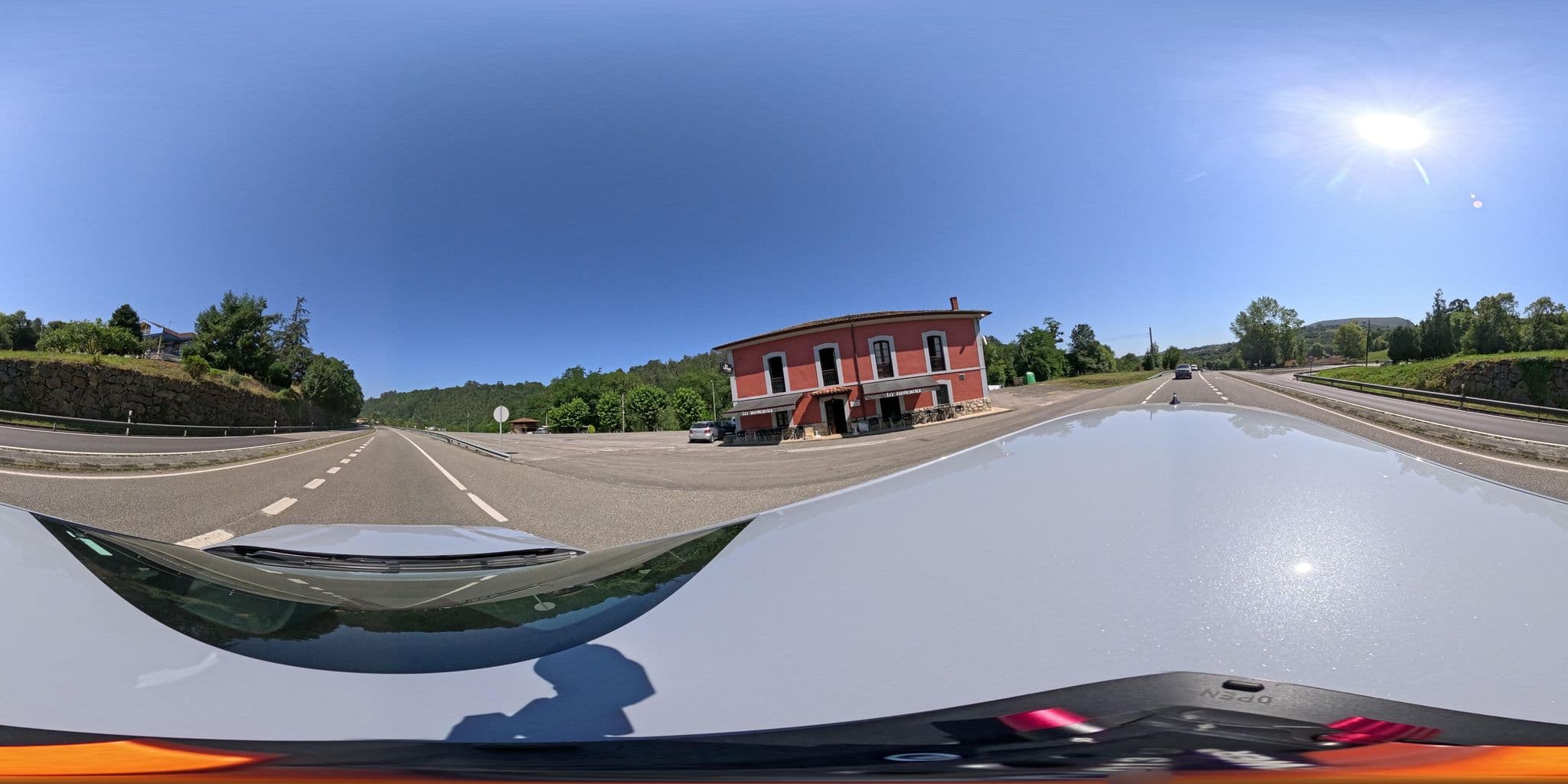 Street view near Hotel La Reboria, Infiesto — © yannakis (CC BY-SA · Mapillary)