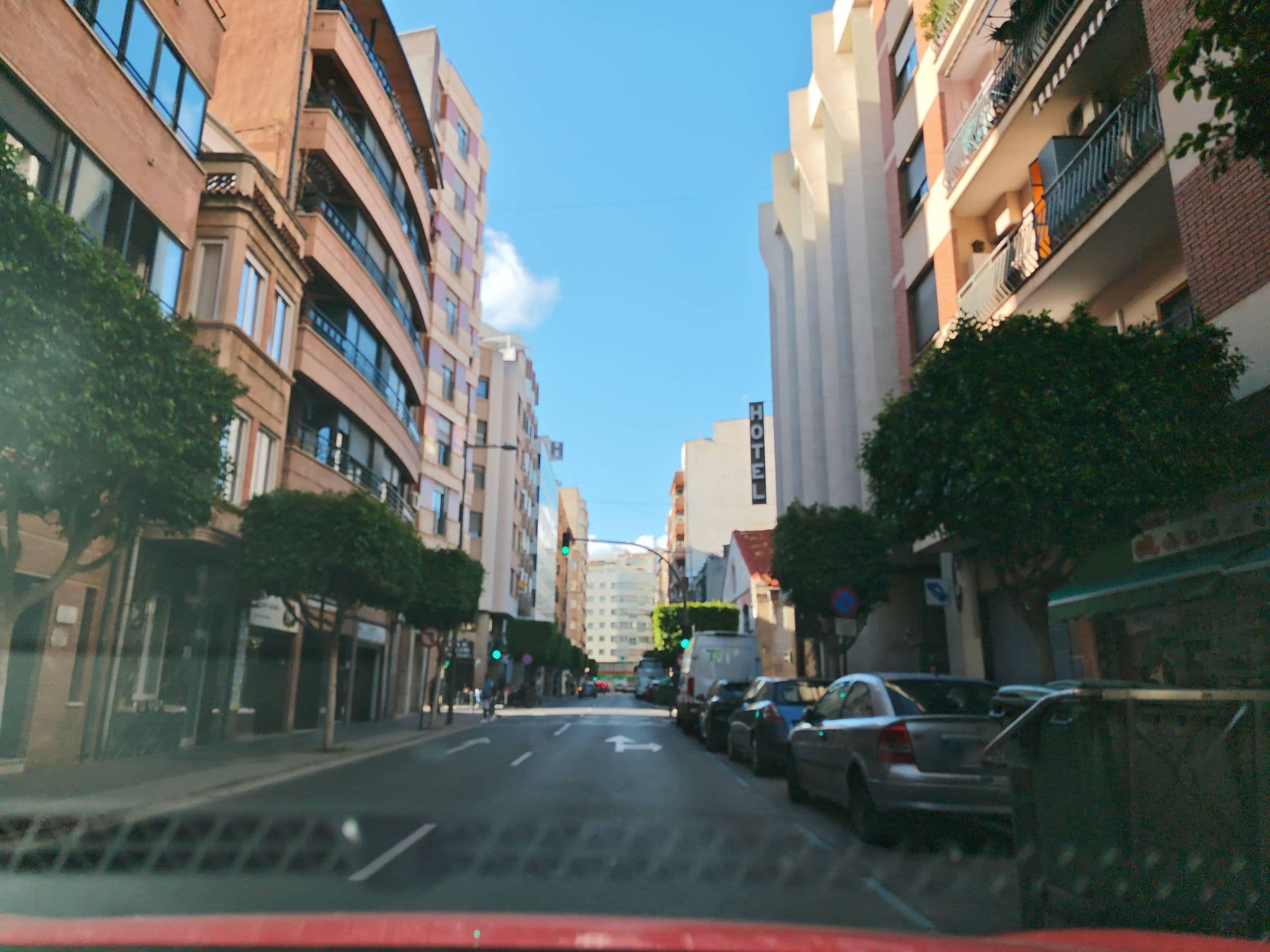 Street view near Hotel Jaime I, Castelló de la Plana — © JavierMF (CC BY-SA · Mapillary)