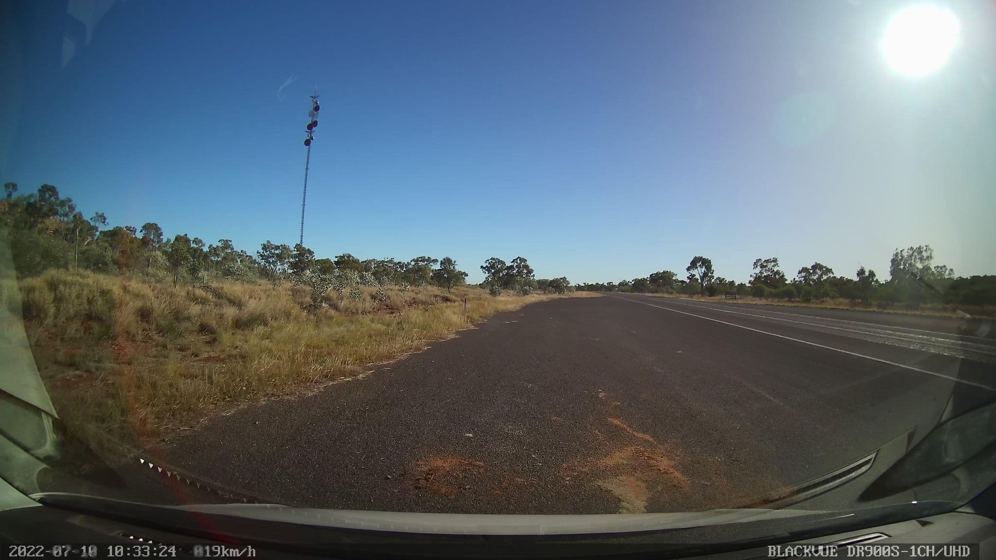 Street view near Telstra Tower Layby, Cloncurry — © bob3bob3 (CC BY-SA · Mapillary)