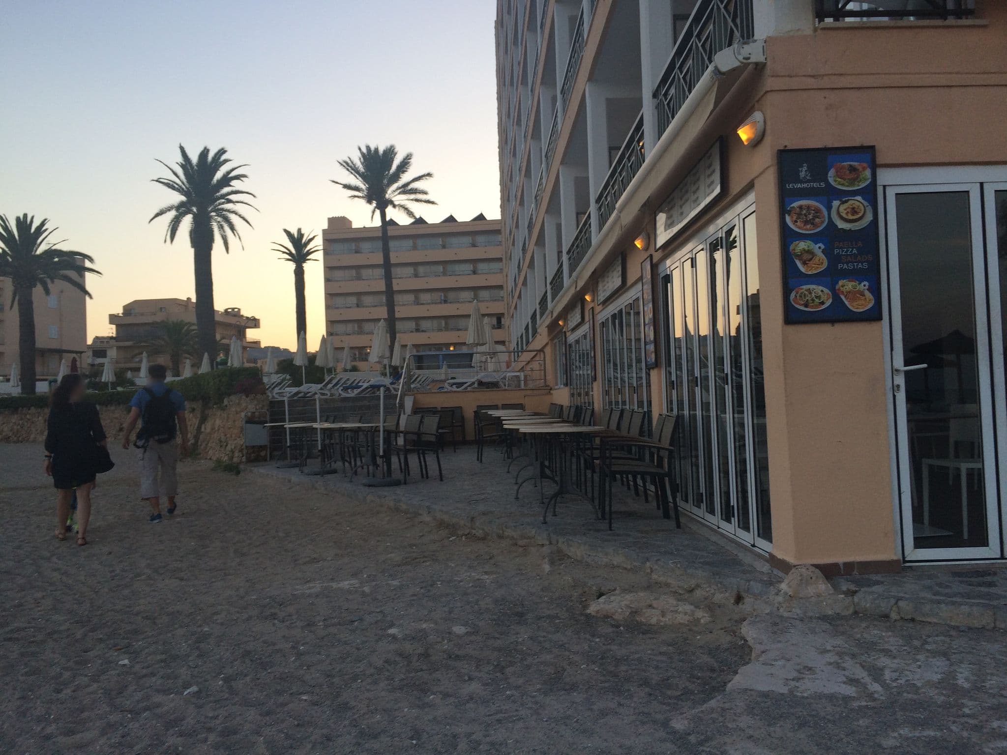 Street view near Levante, Cala Millor