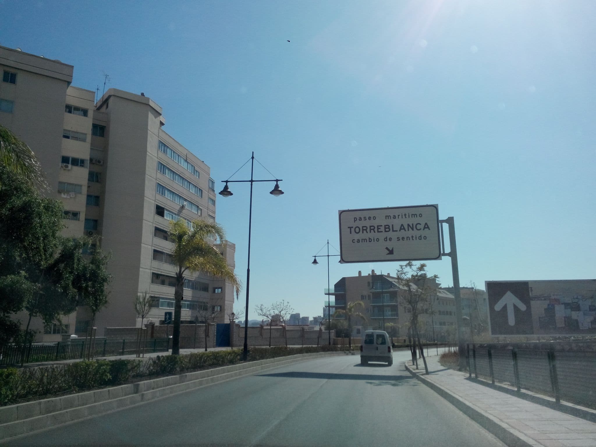 Street view near Globales Gardenia, Fuengirola