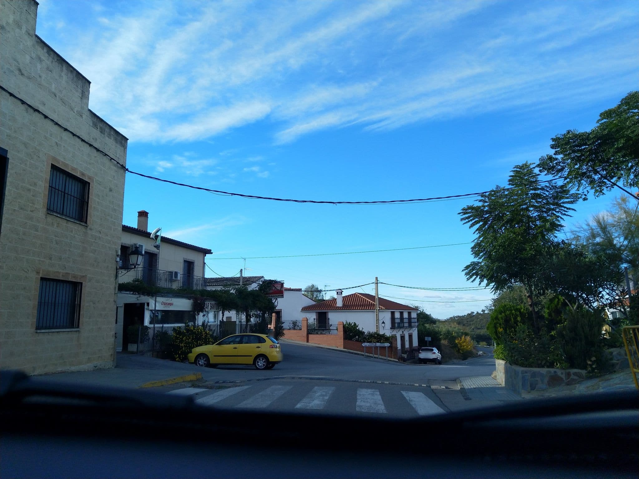 Street view near Hostal El Pozo, Ahillones — © adrigrillo (CC BY-SA · Mapillary)