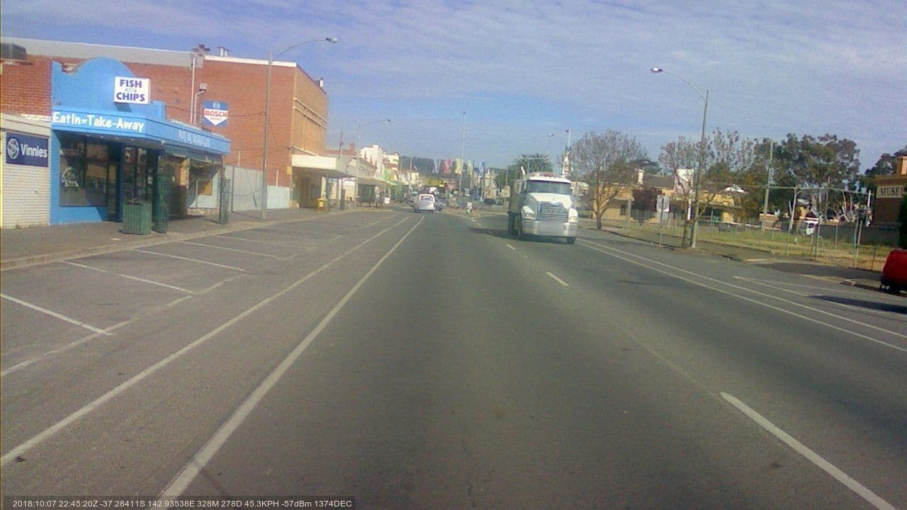 Street view near Ararat Central Motel, Ararat — © bob3bob3 (CC BY-SA · Mapillary)