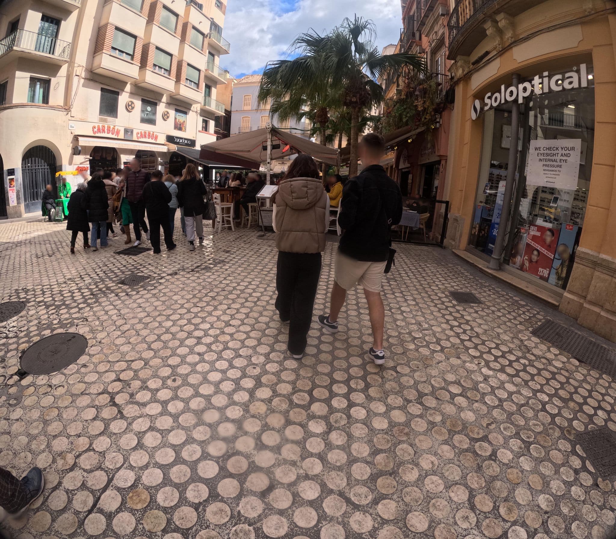Street view near Feel Hostel City Center, Málaga