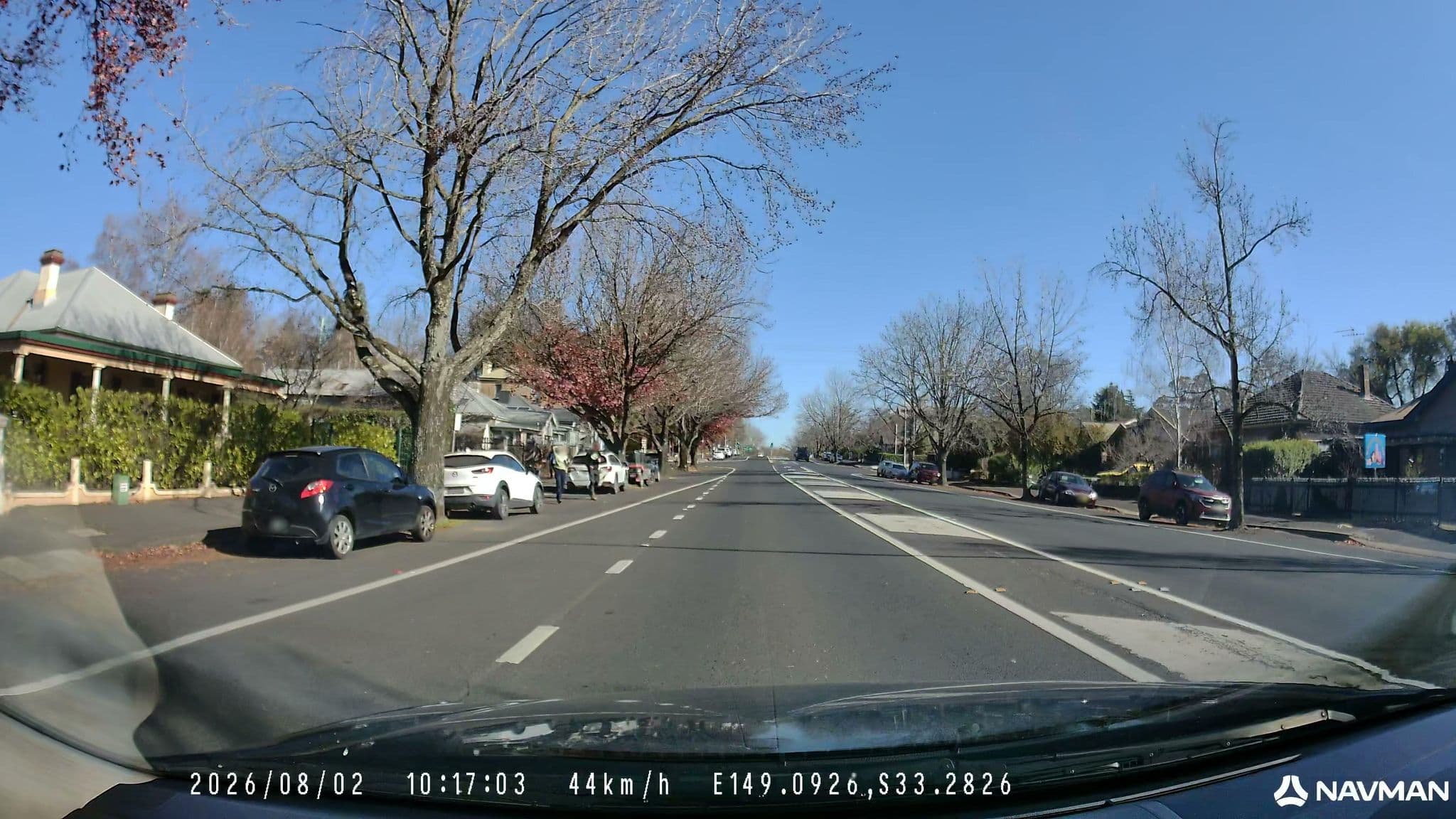 Street view near The Central Caleula Motor Lodge, Orange — © CitrusMapper (CC BY-SA · Mapillary)