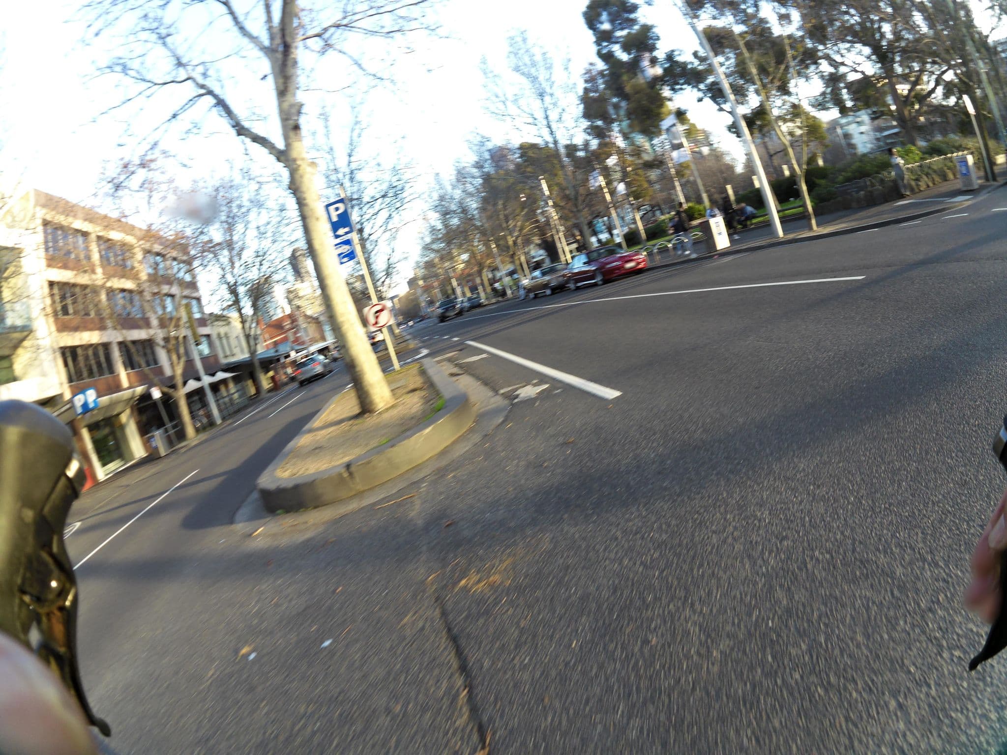 Street view near Lygon Lodge, Carlton — © skillsy (CC BY-SA · Mapillary)