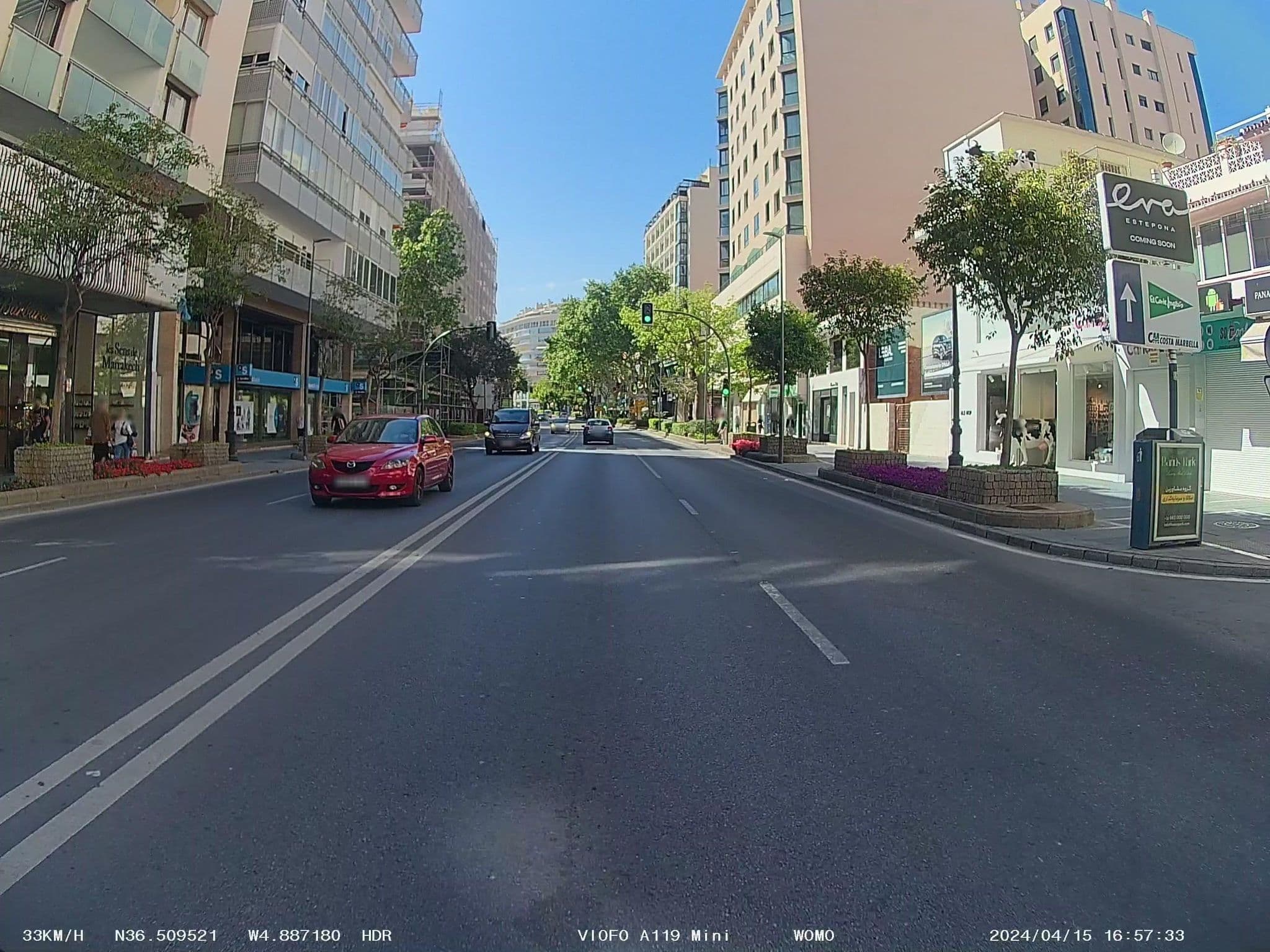 Street view near Hotel El Rodeo, Marbella — © soulcover (CC BY-SA · Mapillary)