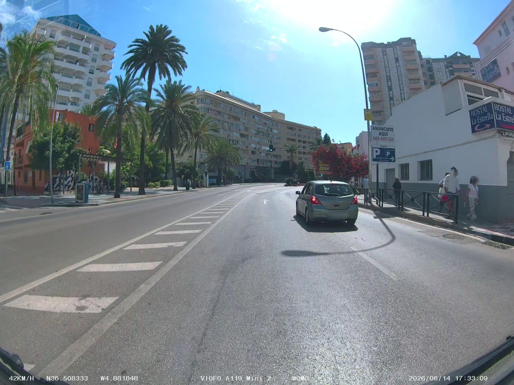 Street view near La Pilarica, Marbella — © soulcover (CC BY-SA · Mapillary)